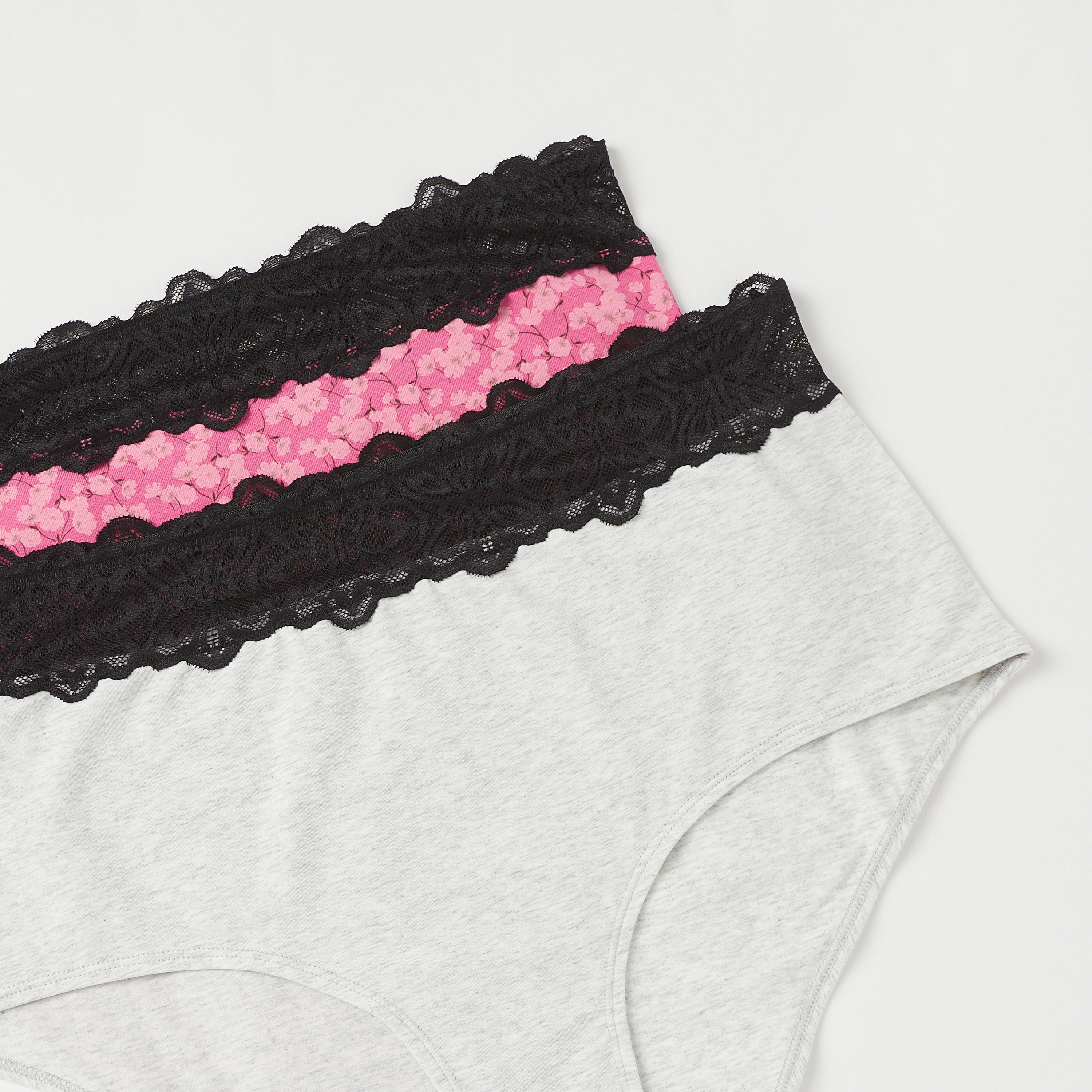 Set of 2 - Lace Detail Full Briefs-women-clothing-lingerie-panties-image-2