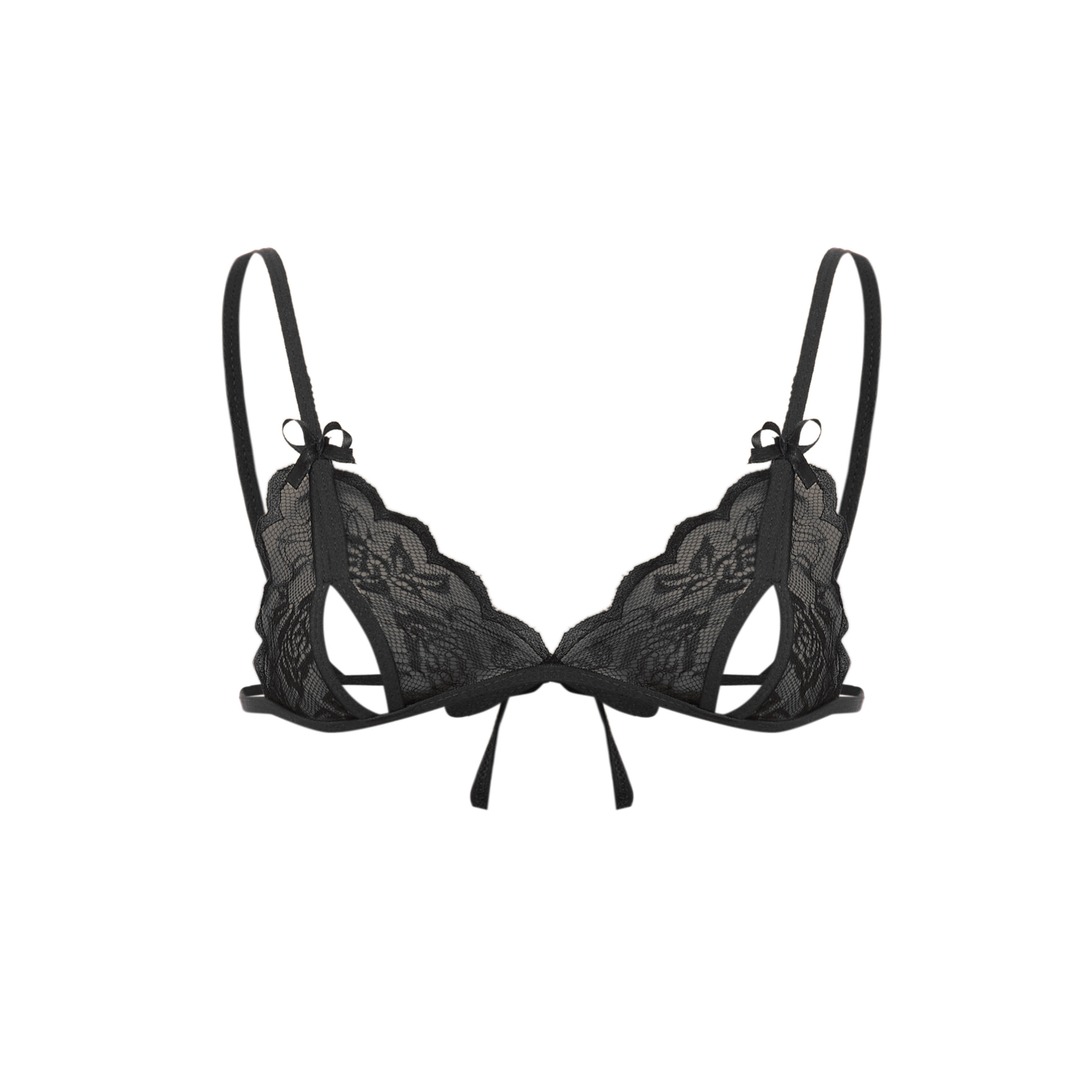طقم ثونج وصدريّة بتفاصيل دانتيل-women-clothing-lingerie-lingeriesets-image-3