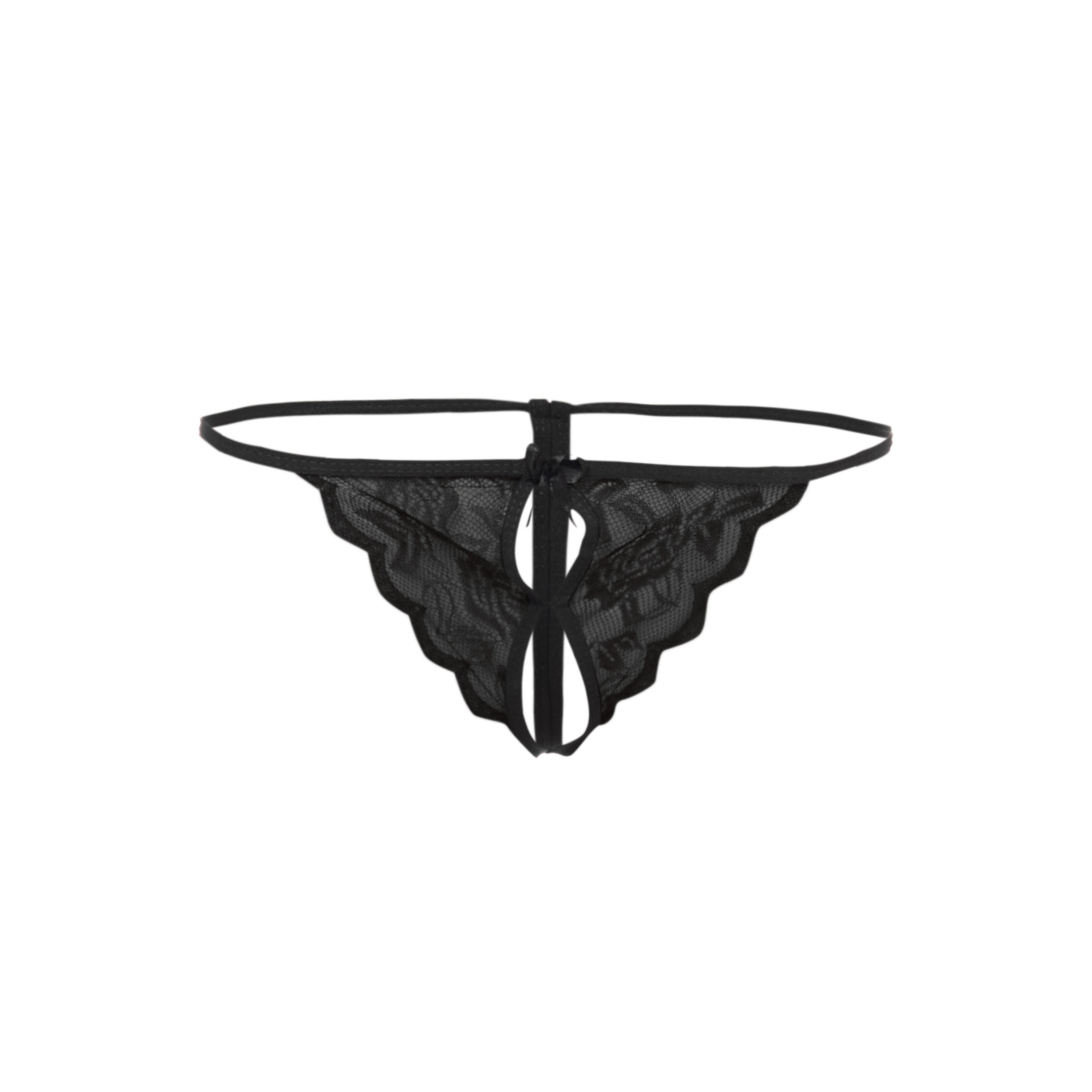 طقم ثونج وصدريّة بتفاصيل دانتيل-women-clothing-lingerie-lingeriesets-image-4