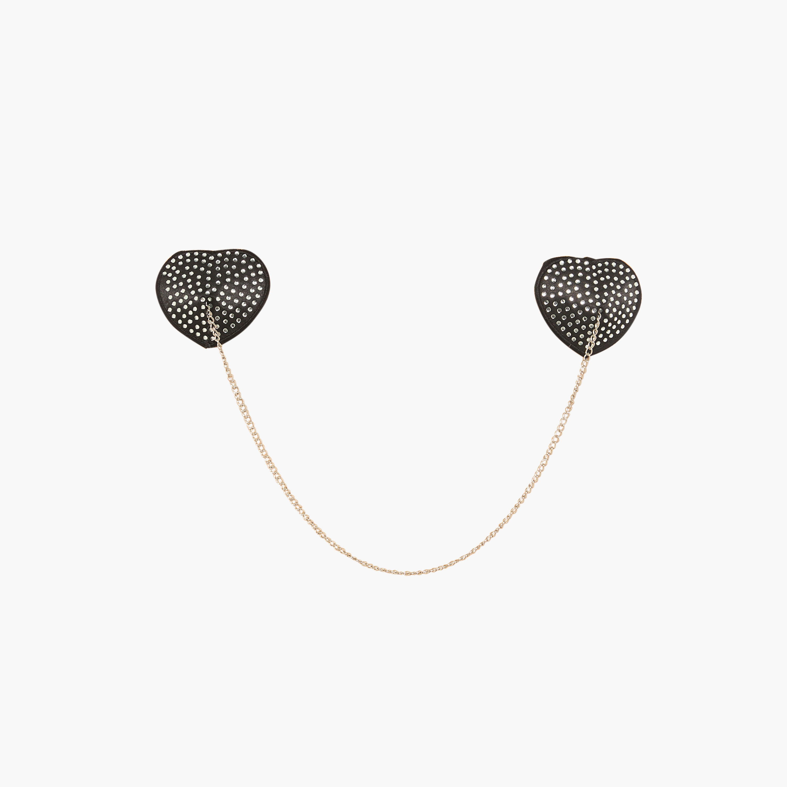 Stud Embellished Heart Shaped Pasties-women-clothing-lingerie-lingerieaccessories-image-1