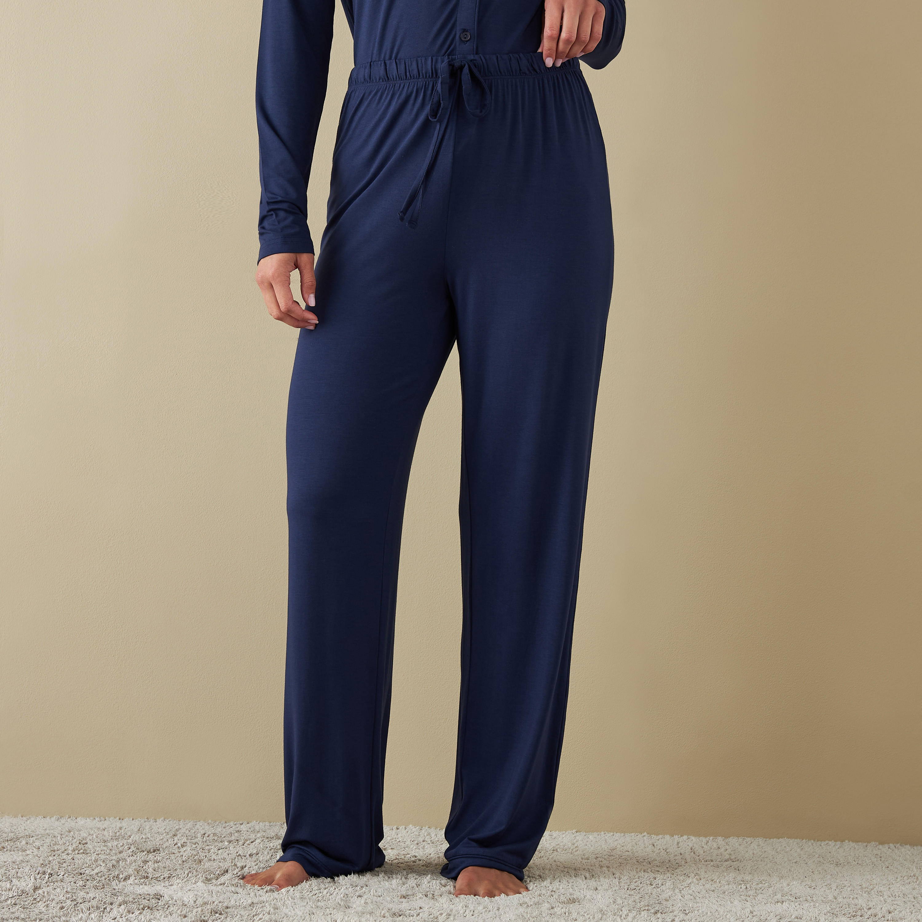 طقم بنطلون بيجاما وقميص بأكمام طويلة-women-clothing-nightwear-pyjamas-longsets-image-3