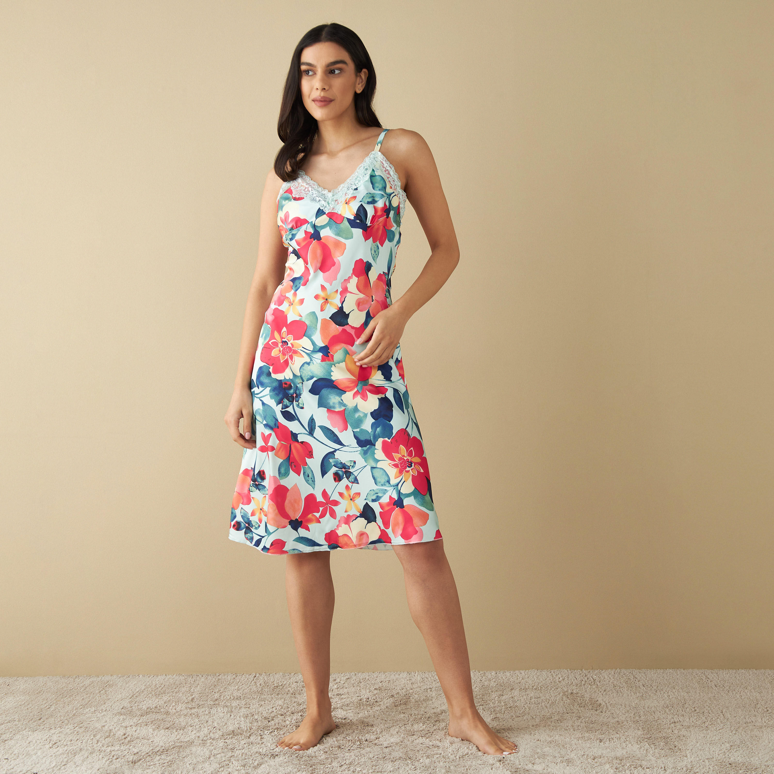 فستان بطبعات أزهار-women-clothing-nightwear-nighties-image-4