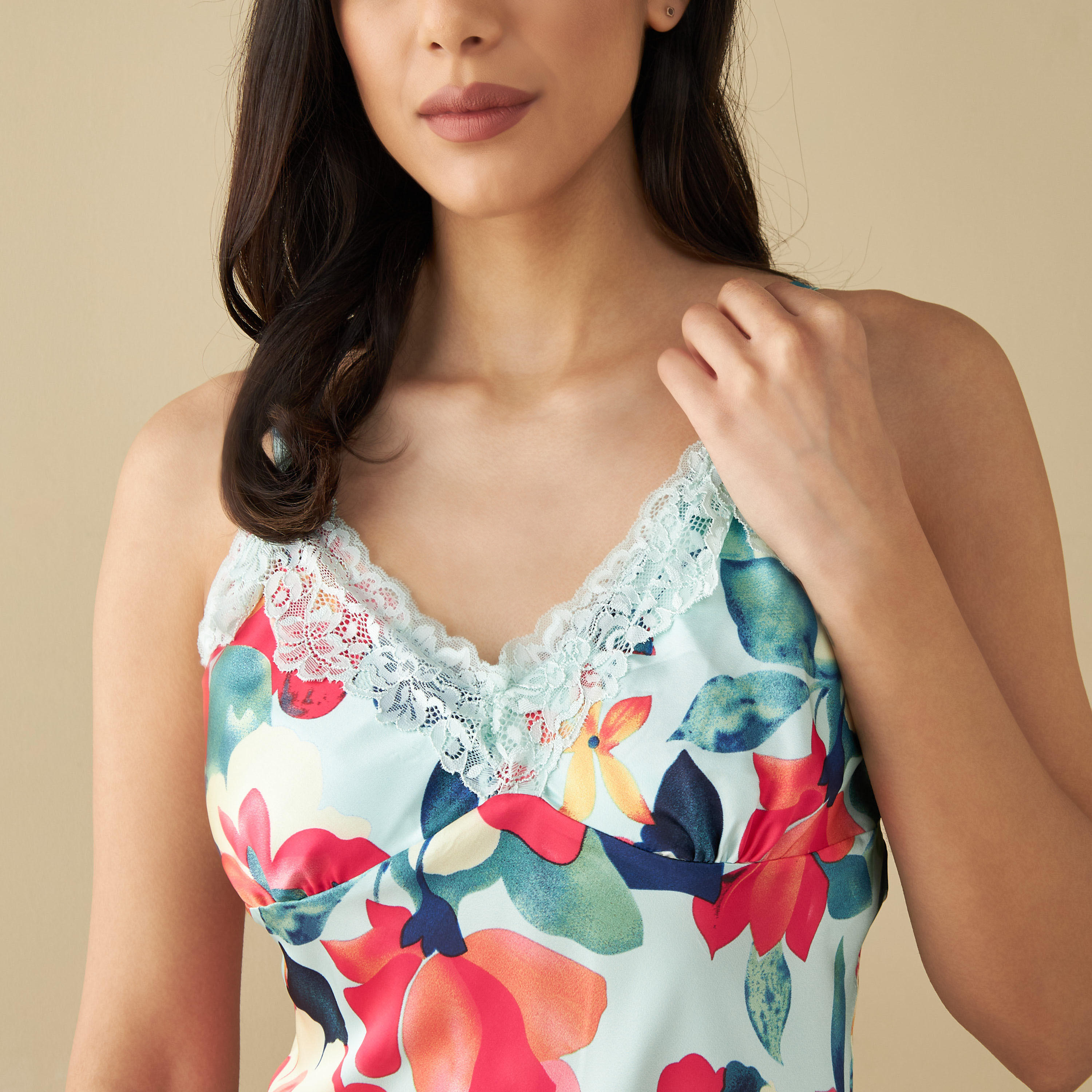 فستان بطبعات أزهار-women-clothing-nightwear-nighties-image-1