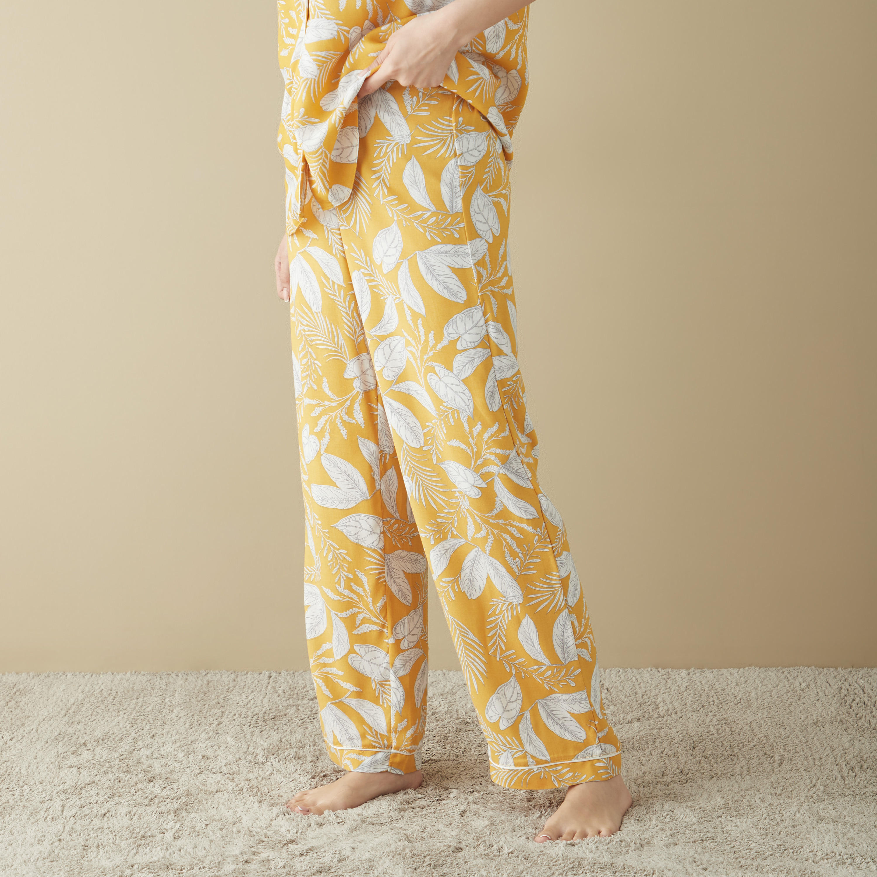 All-Over Printed Shirt and Pyjama Set-women-clothing-nightwear-pyjamas-longsets-image-3