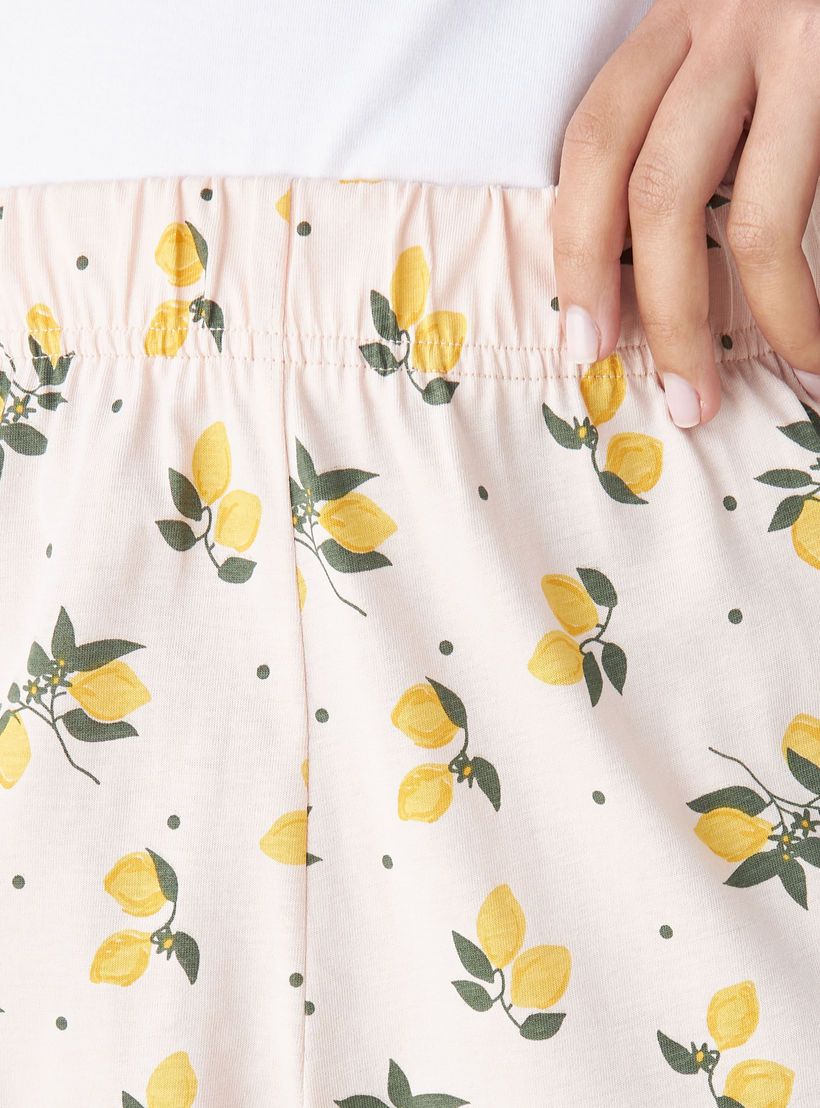 بنطلون بيجاما بخصر مطّاطي وطبعات-women-clothing-nightwear-pyjamas-bottoms-image-1