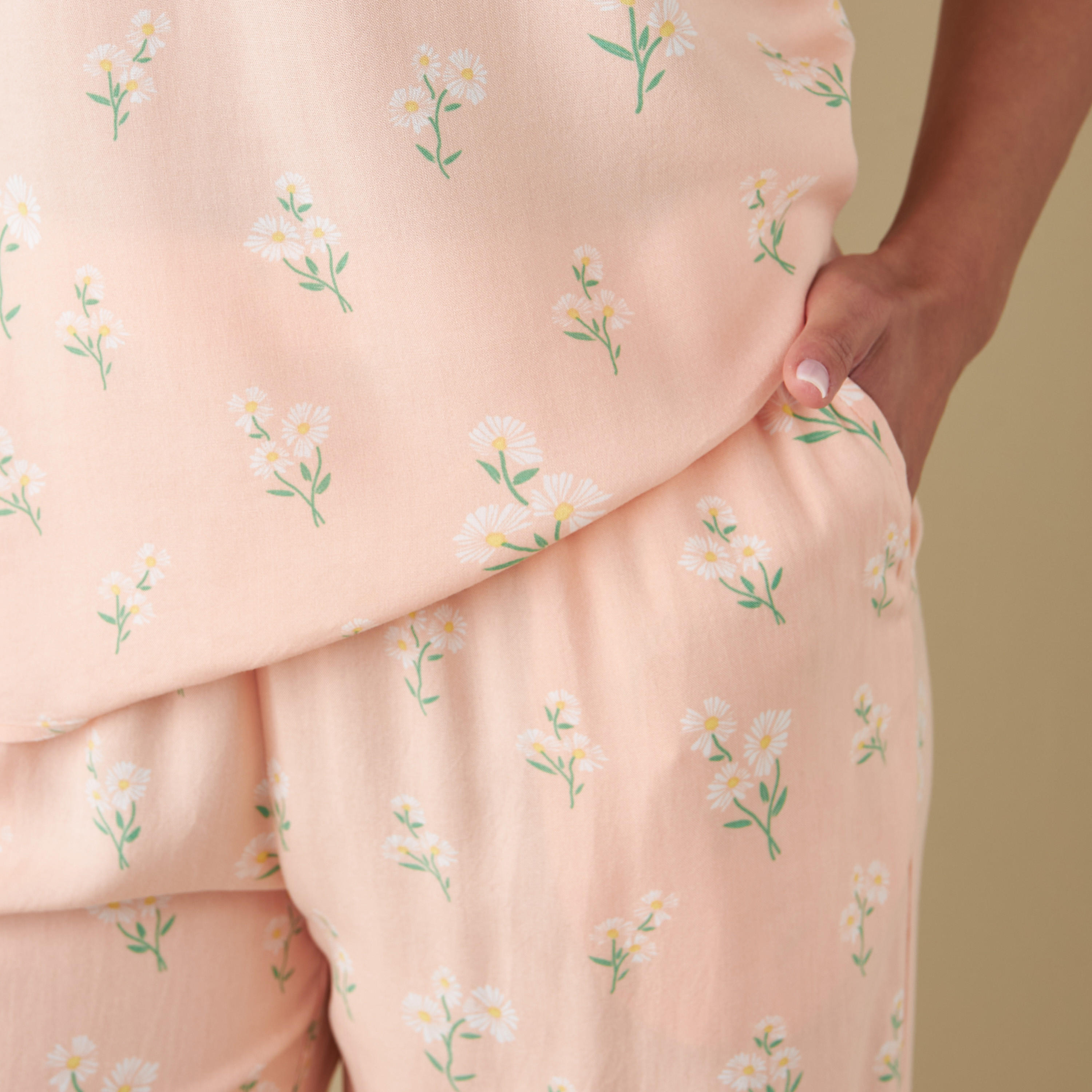 All-Over Floral Print Shirt and Pyjama Set-women-clothing-nightwear-pyjamas-longsets-image-5