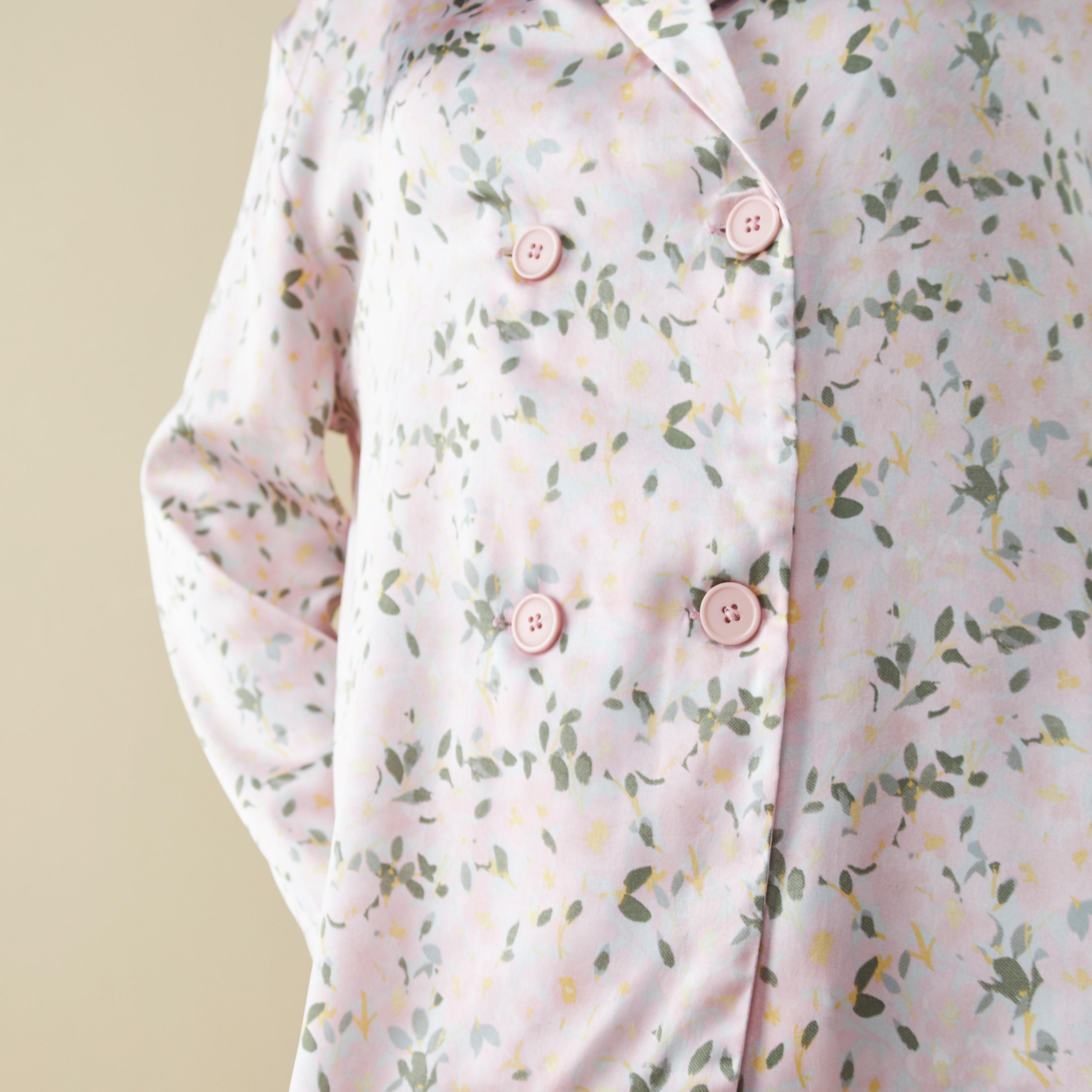 طقم بنطلون بيجاما وقميص بطبعات زهرية-women-clothing-nightwear-pyjamas-longsets-image-5
