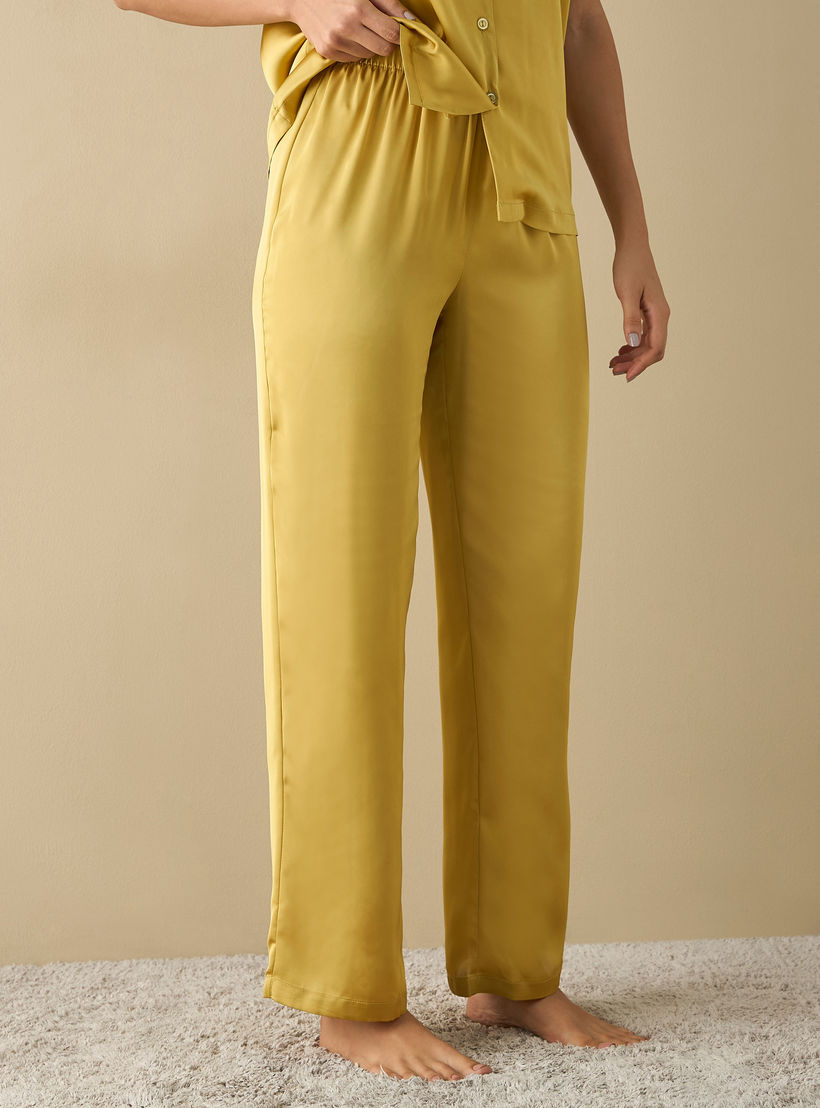 Camp Collar Shirt and Pyjama Set-women-clothing-nightwear-pyjamas-longsets-image-4