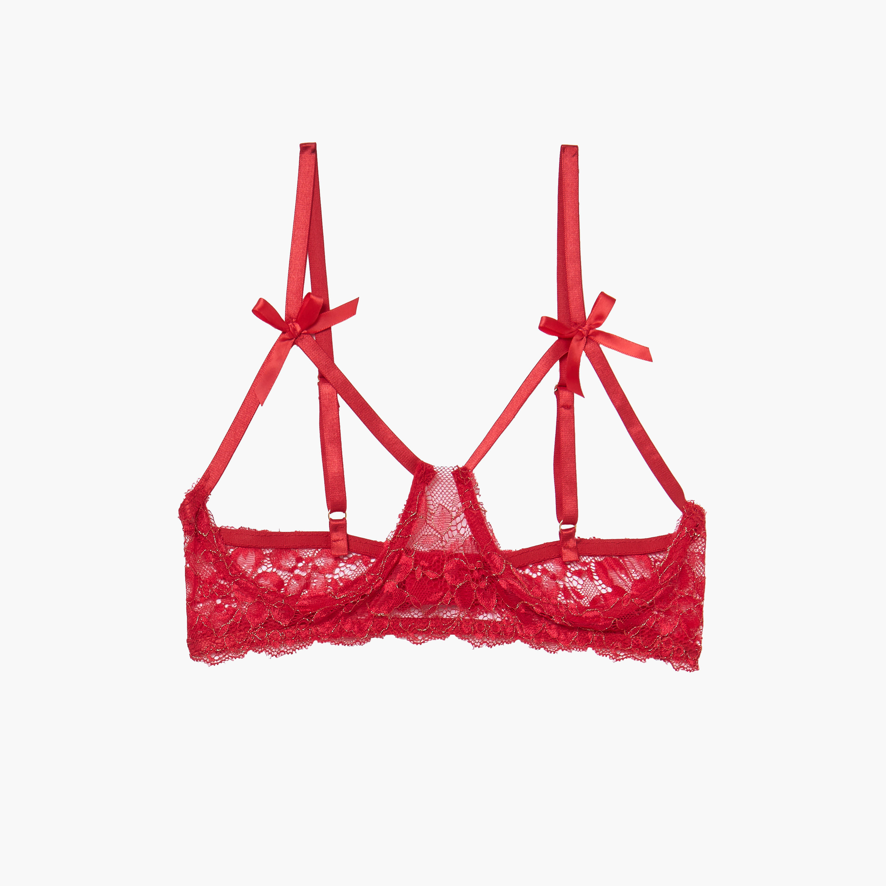 مجموعة ثونج وصدريّة بتفاصيل دانتيل-women-clothing-lingerie-lingeriesets-image-2