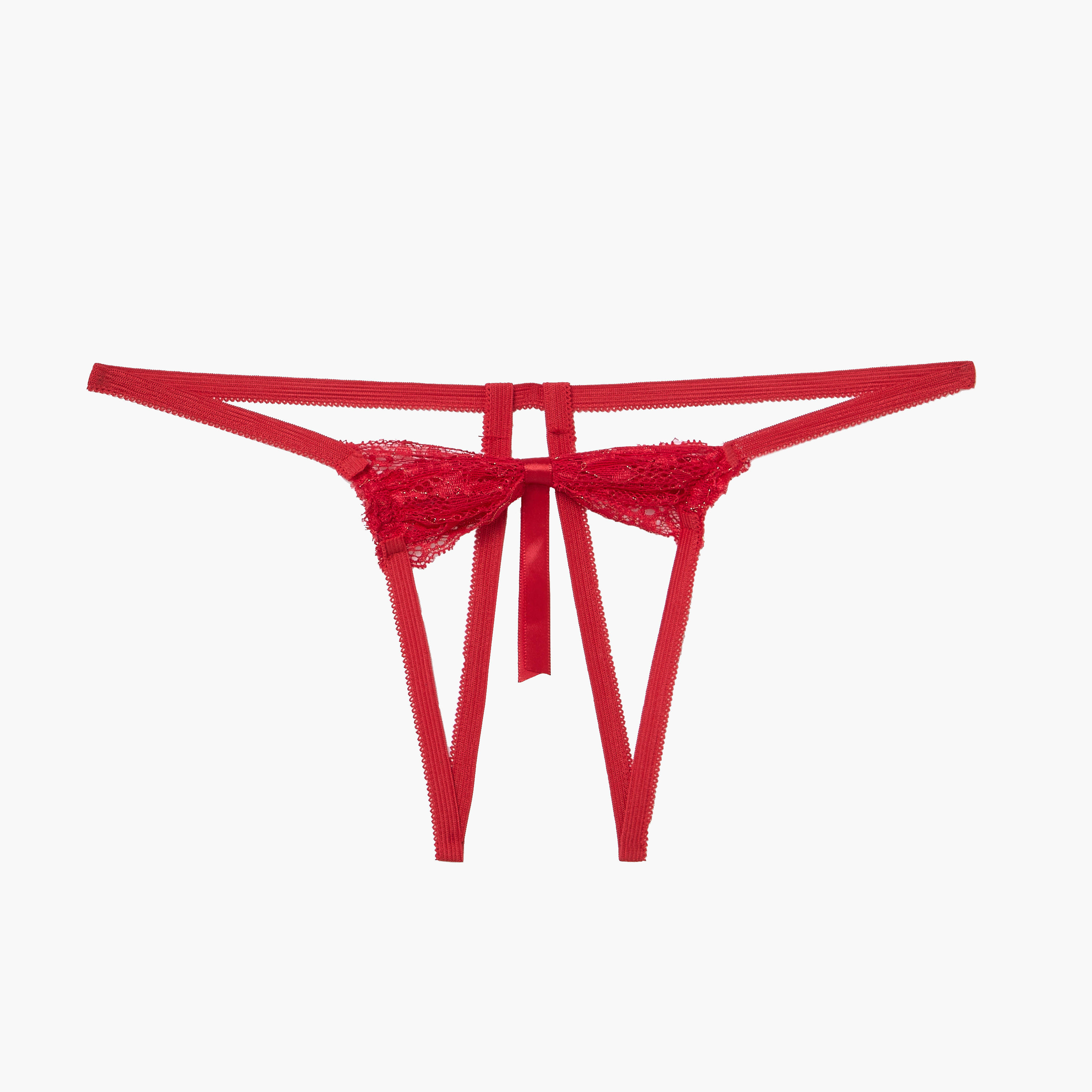 مجموعة ثونج وصدريّة بتفاصيل دانتيل-women-clothing-lingerie-lingeriesets-image-3