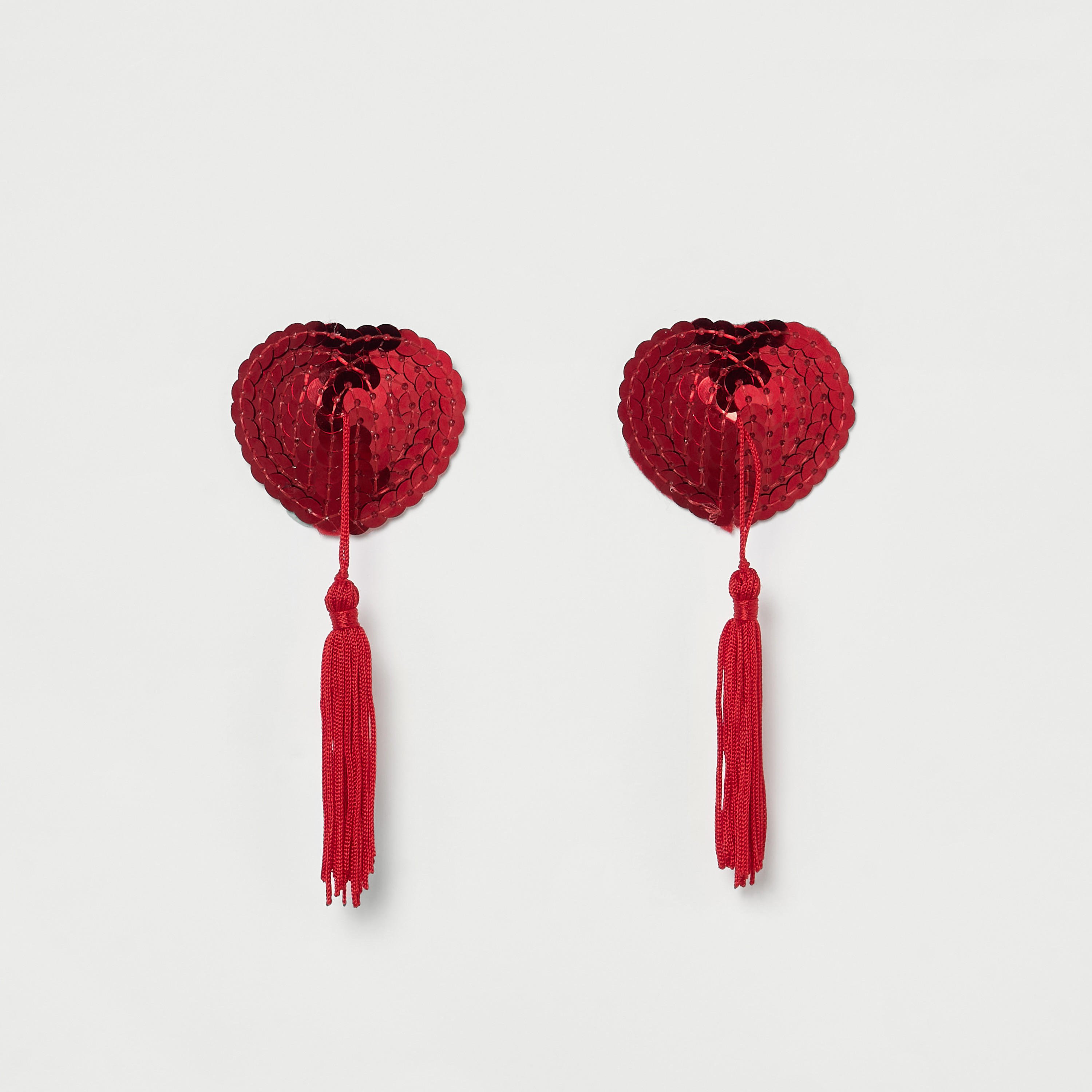 Sequinned Breast Patch with Tassel Detail-women-clothing-lingerie-lingerieaccessories-image-1