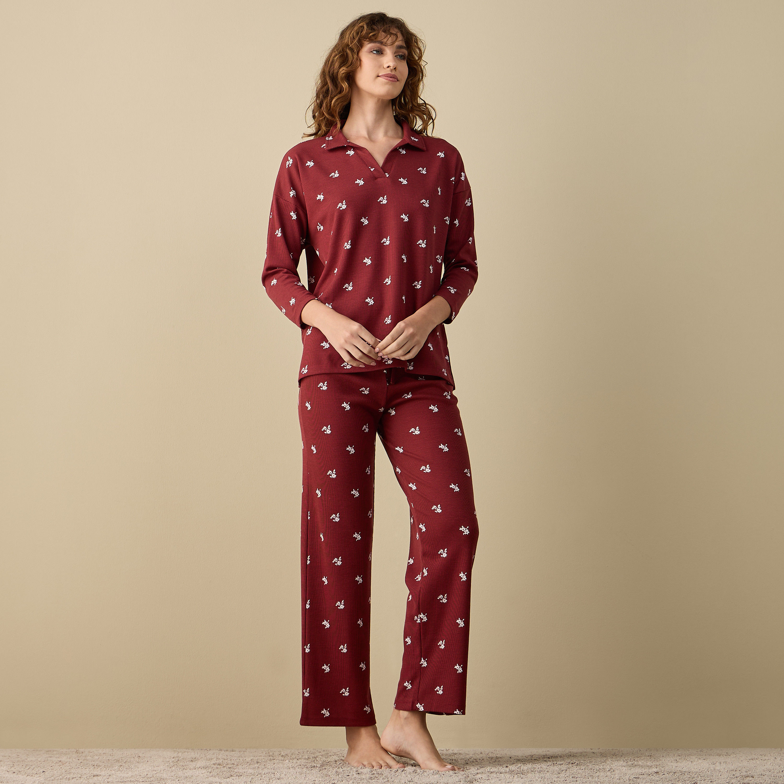 طقم بيجاما بطبعات-women-clothing-nightwear-pyjamas-longsets-image-5