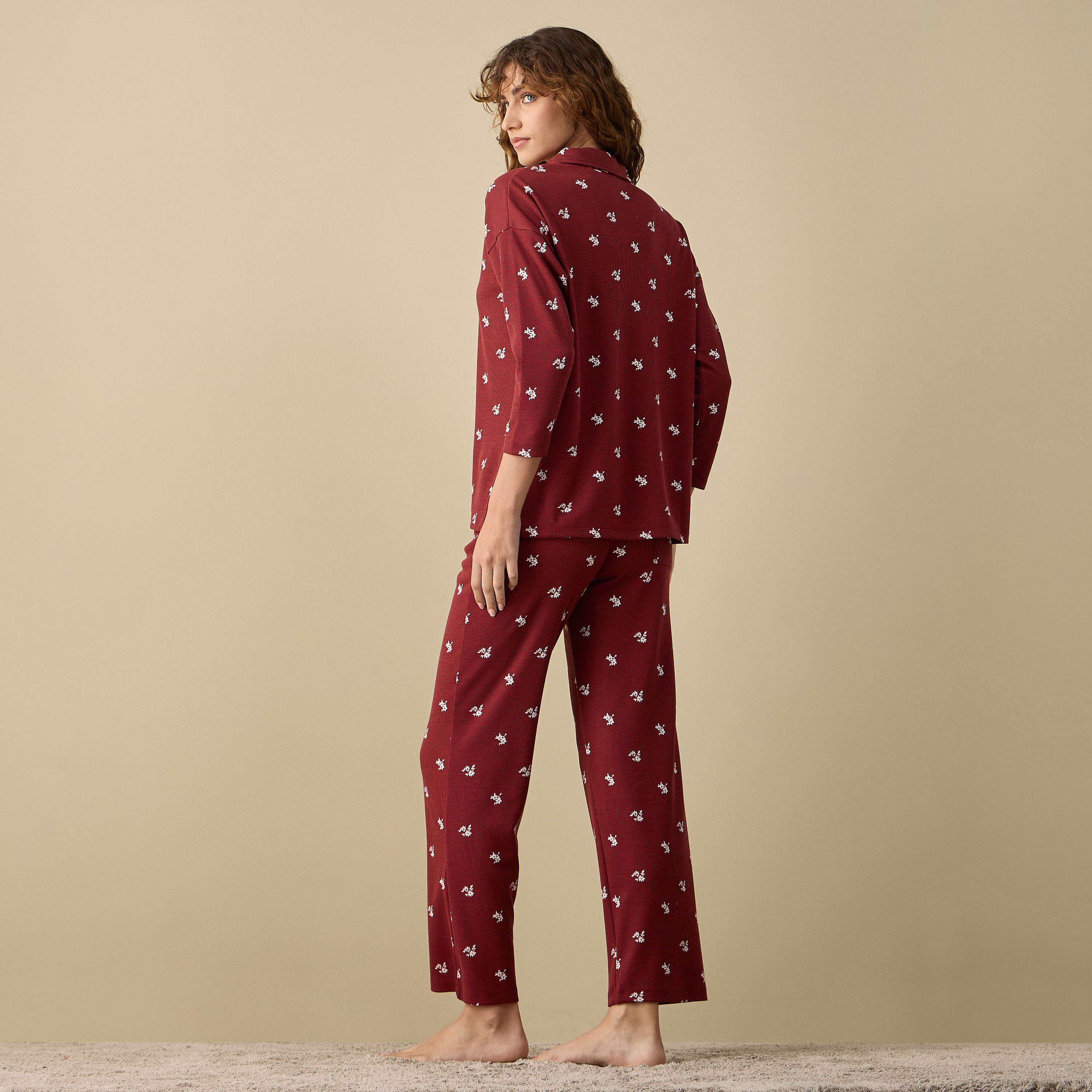 طقم بيجاما بطبعات-women-clothing-nightwear-pyjamas-longsets-image-2