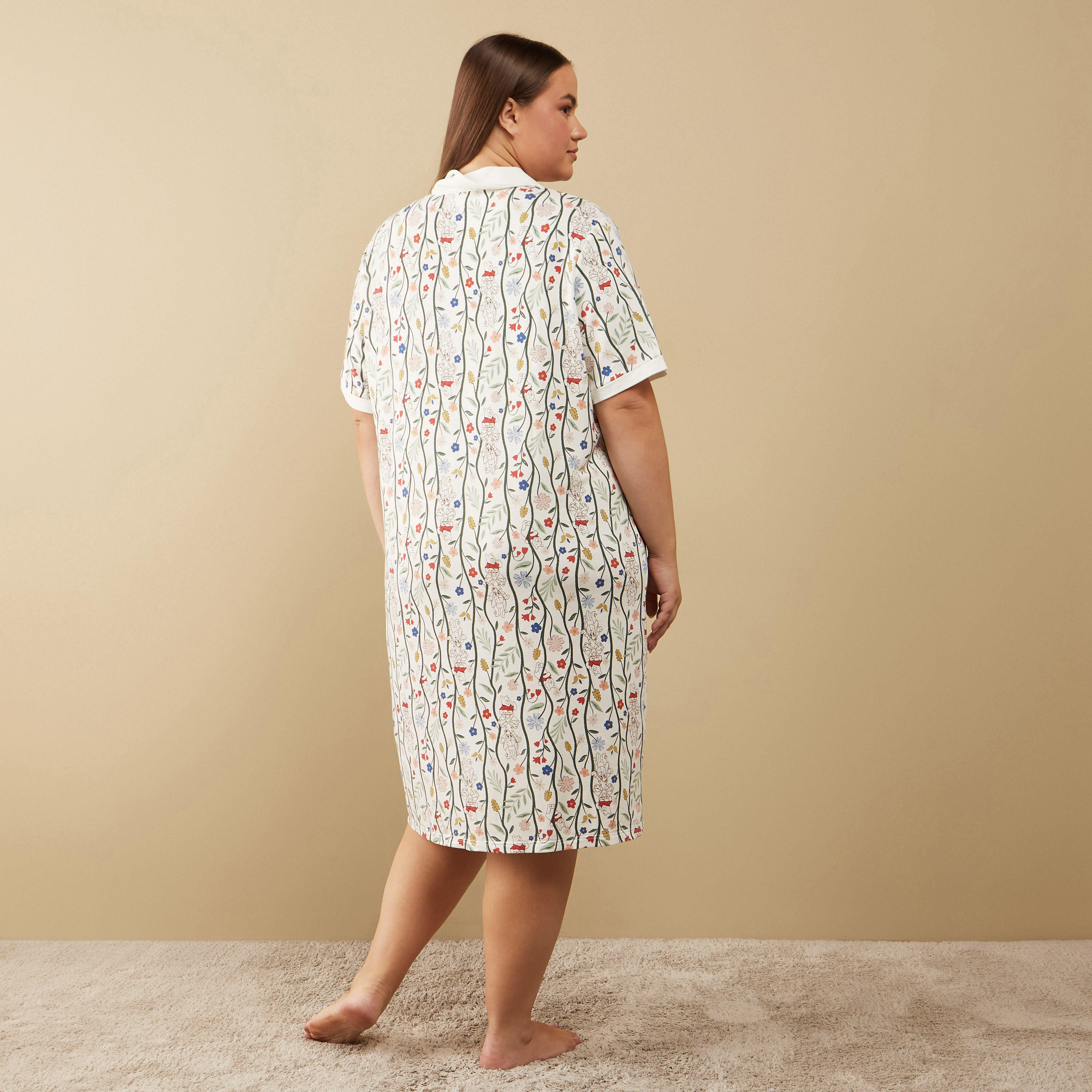 قميص نوم بأكمام قصيرة وطبعات-women-clothing-nightwear-nighties-image-2
