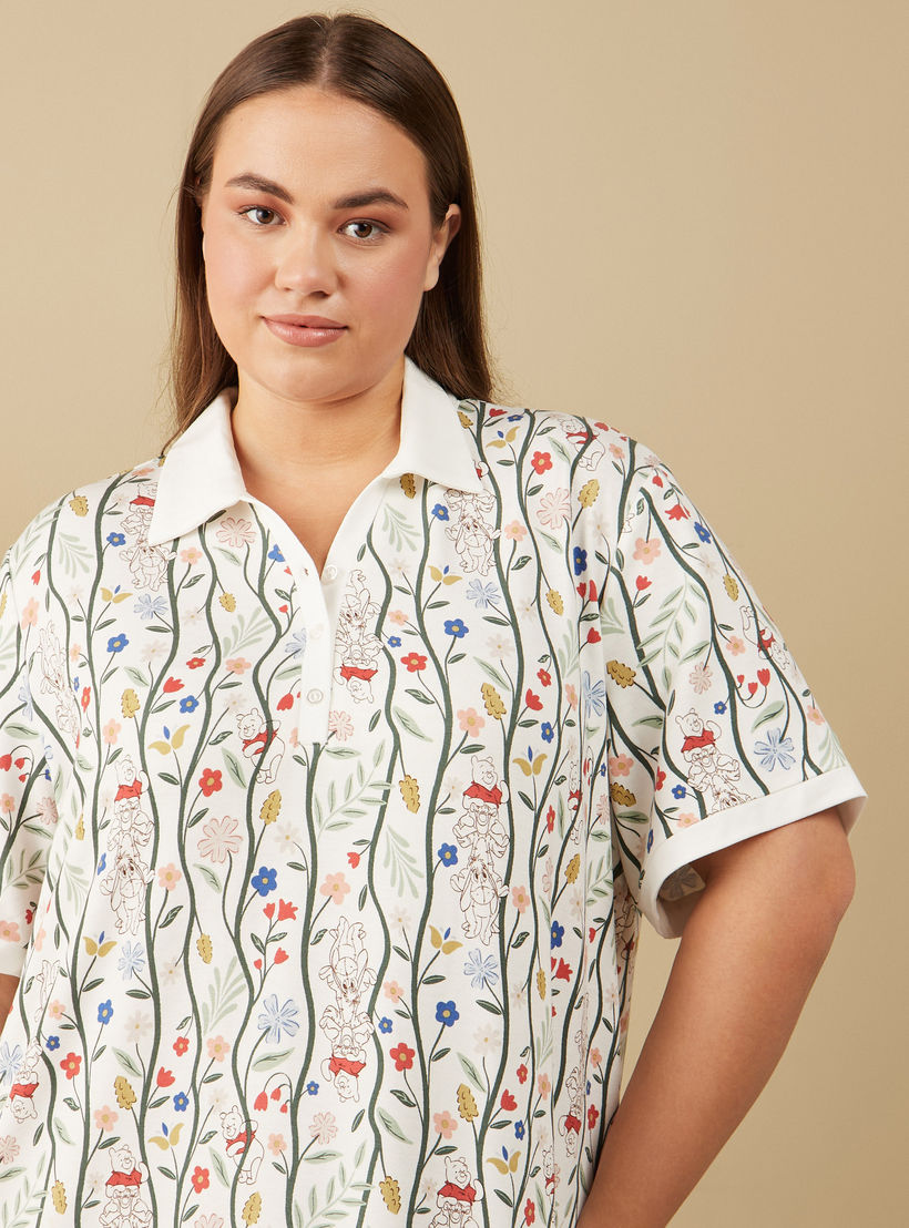 قميص نوم بأكمام قصيرة وطبعات-women-clothing-nightwear-nighties-image-1
