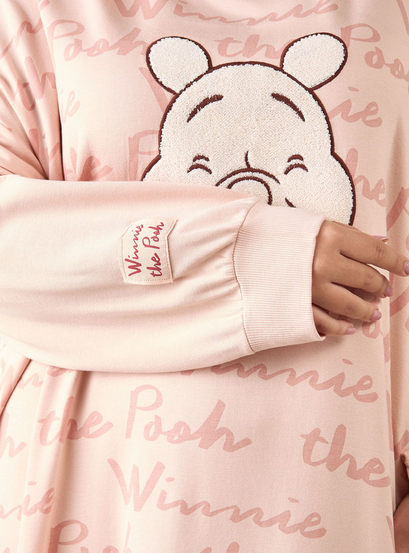 قميص نوم بأكمام طويلة وطبعات ويني ذا بوه-women-clothing-nightwear-nighties-image-5