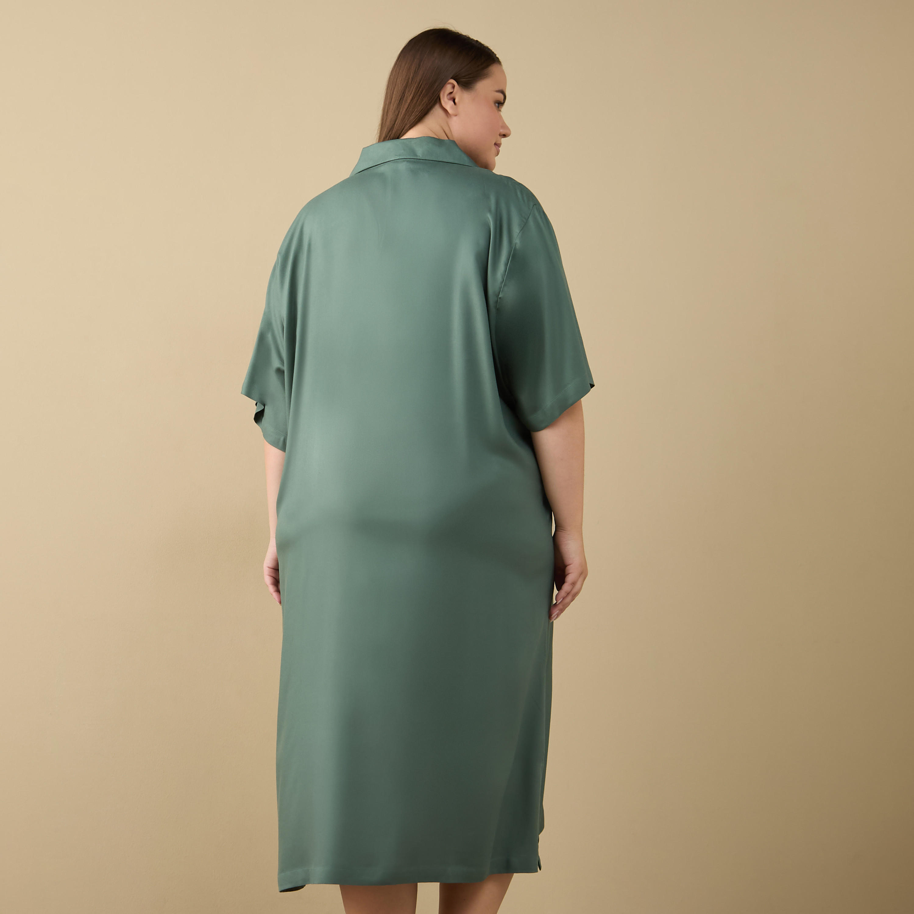 Set of 2 - Assorted Collared Sleepshirt with Short Sleeves-women-clothing-nightwear-nighties-image-6