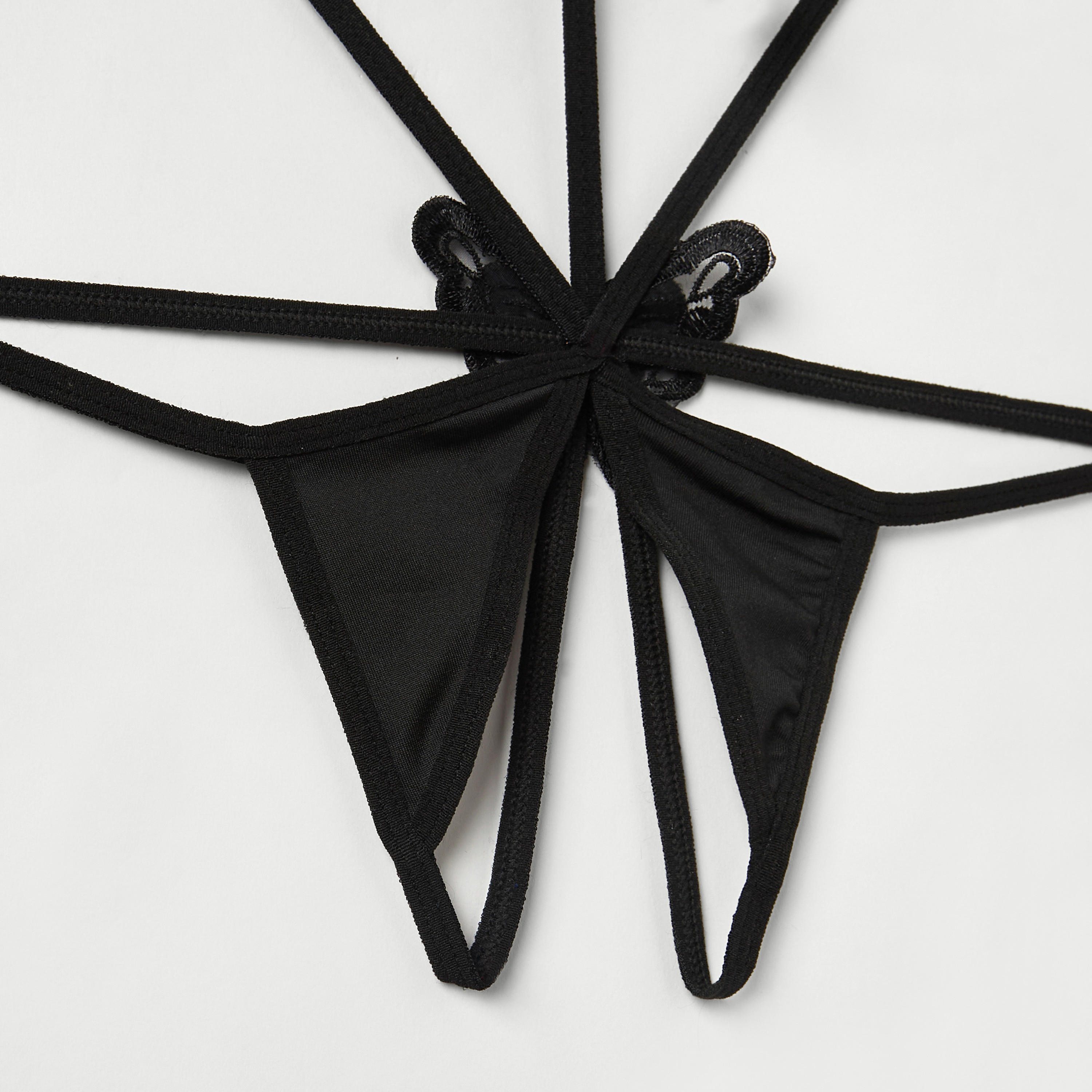 بودي سوت بأشرطة وأربطة وتزيينات فراشة-women-clothing-lingerie-lingerieaccessories-image-4