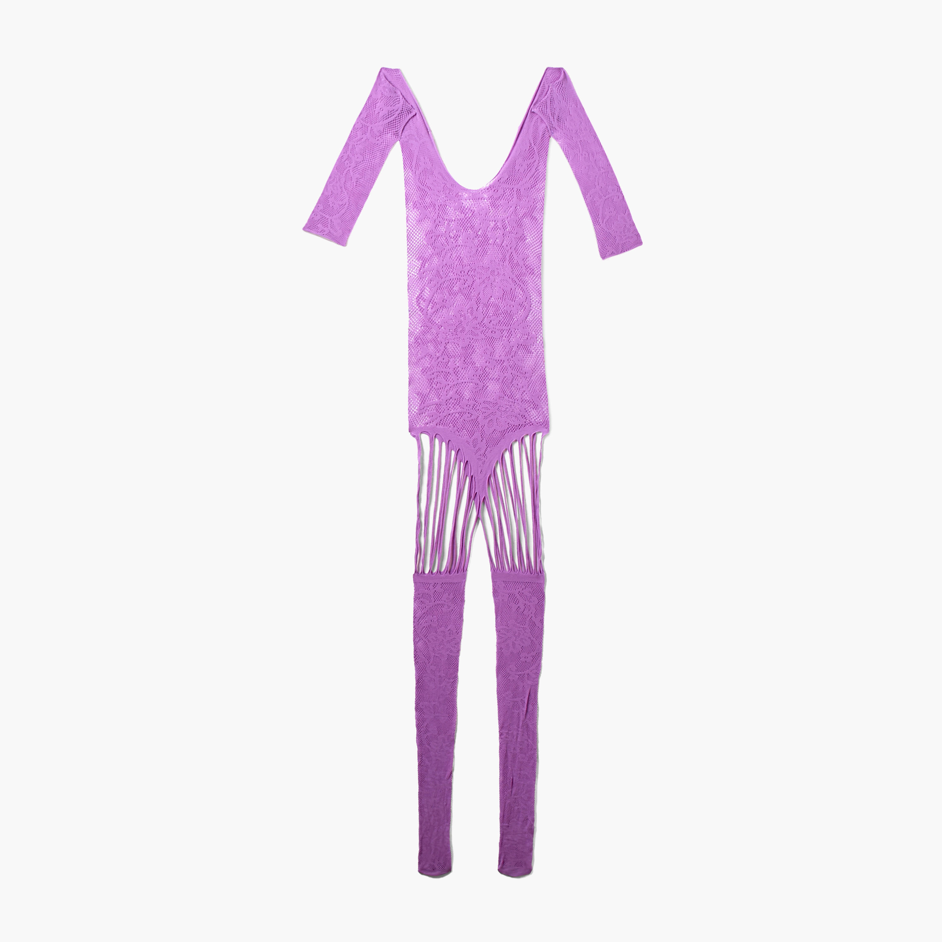 بودي سوت بارزة الملمس بياقة عميقة وأكمام طويلة-women-clothing-lingerie-lingerieaccessories-image-1