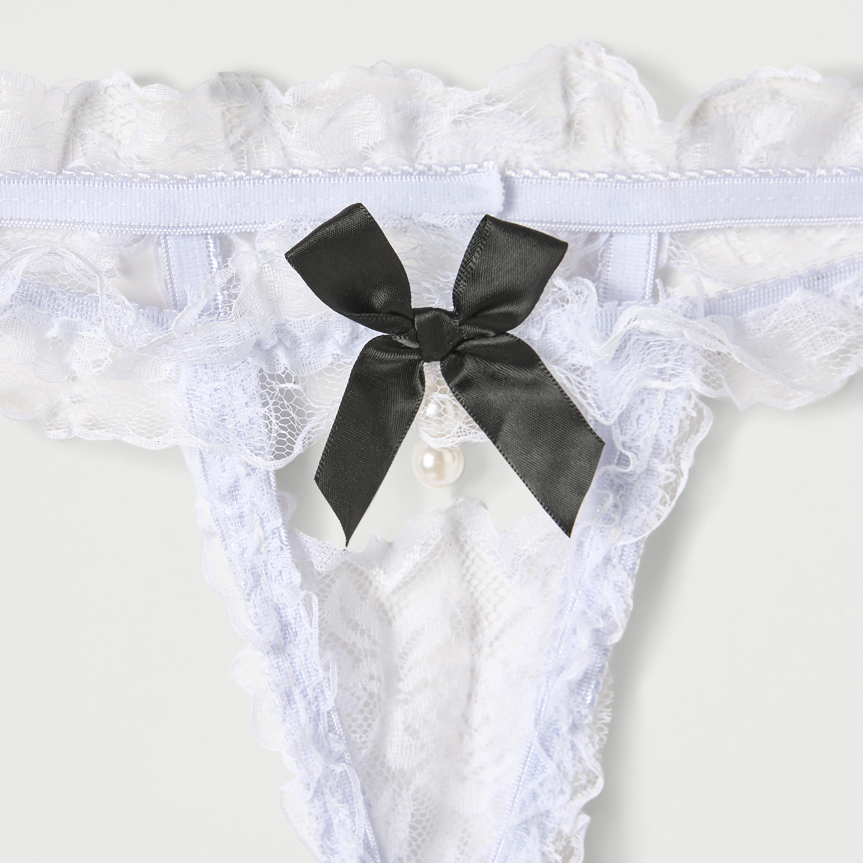 صدريّة دانتيل مزينة باللؤلؤ مع ثونج وجوارب-women-clothing-lingerie-lingeriesets-image-5