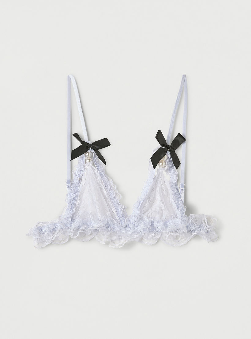 صدريّة دانتيل مزينة باللؤلؤ مع ثونج وجوارب-women-clothing-lingerie-lingeriesets-image-7