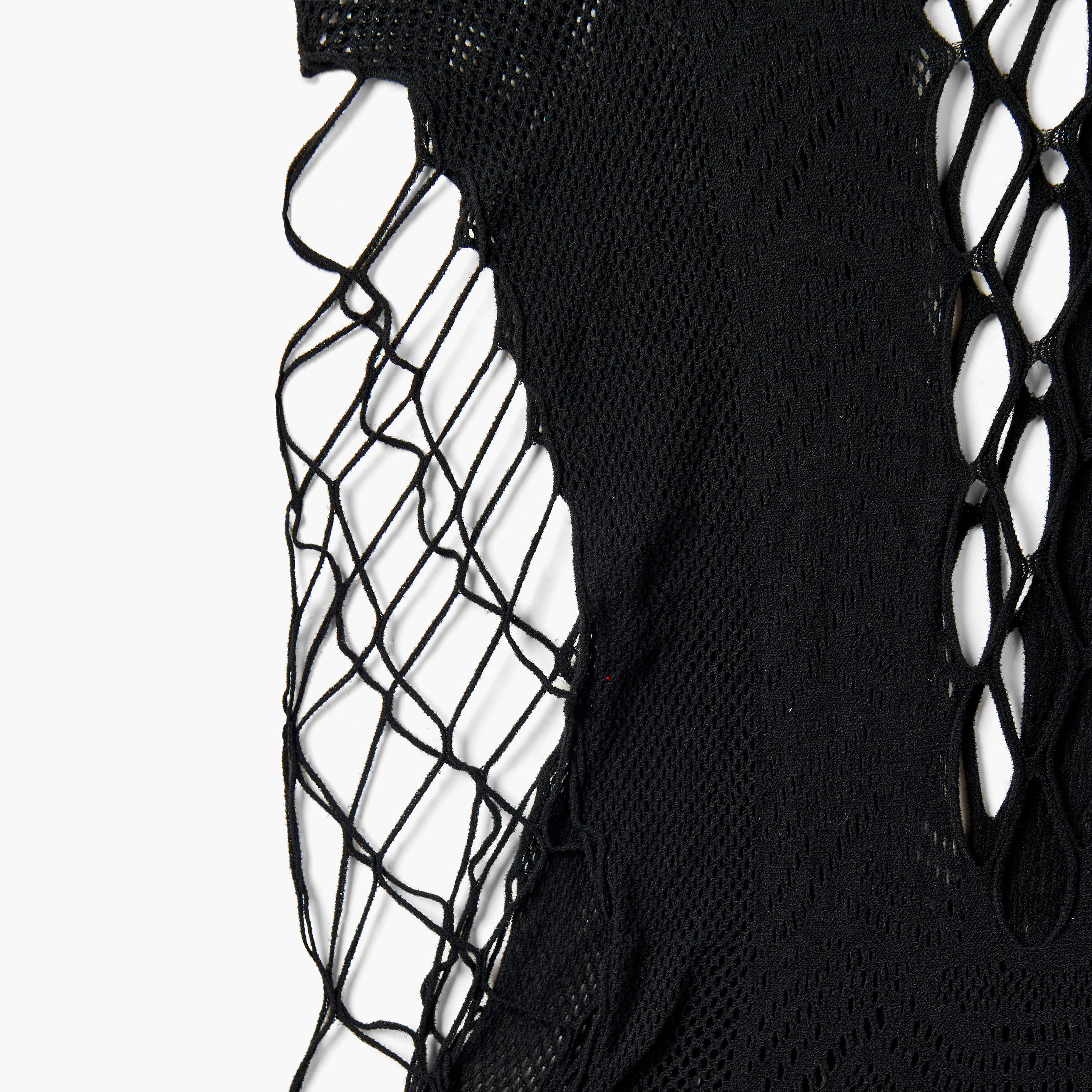 جورب للجسم بدون أكمام بتفاصيل شبكية-women-clothing-lingerie-lingerieaccessories-image-4