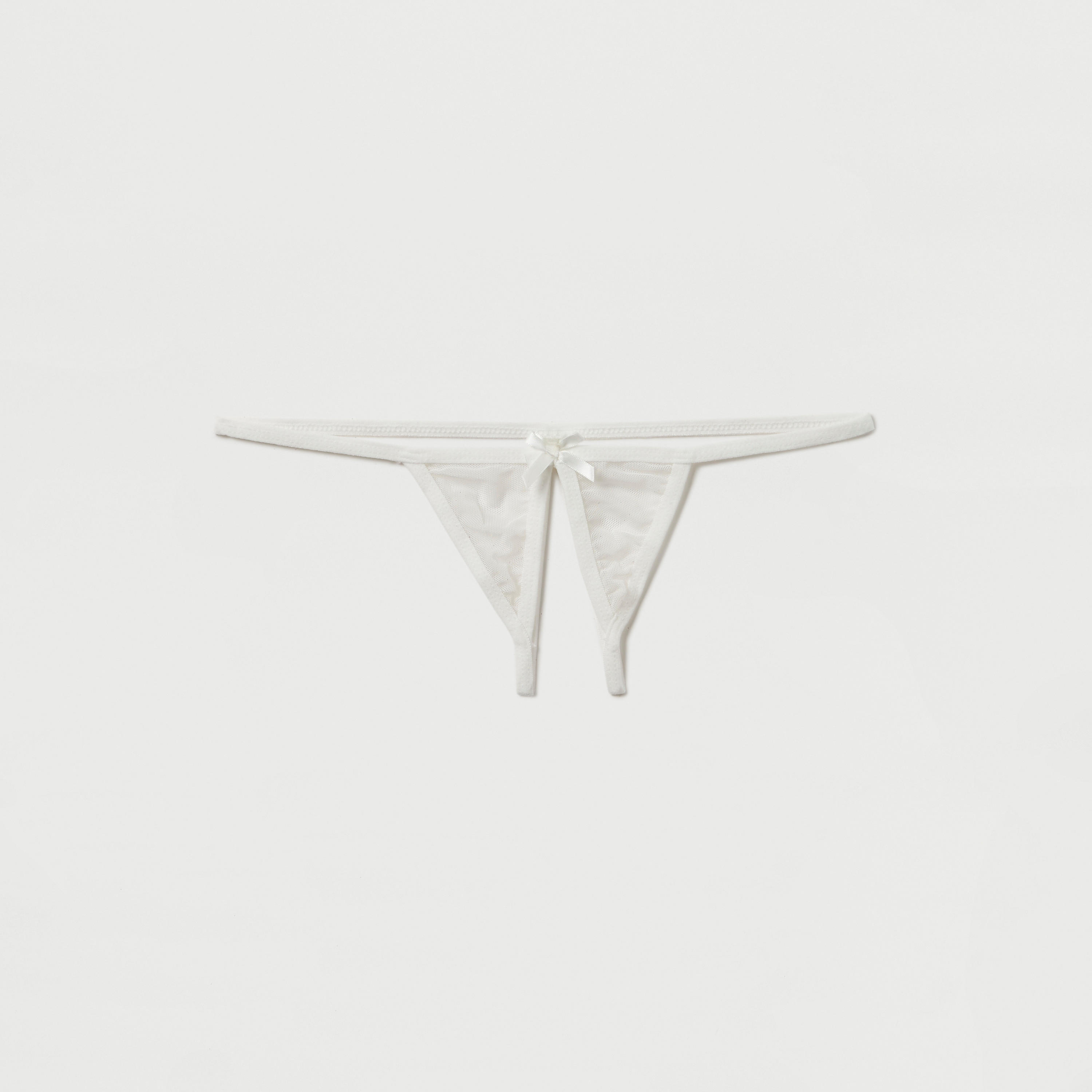 بيبي دول سادة بزينة فيونكة مع ثونج-women-clothing-lingerie-lingeriesets-image-4