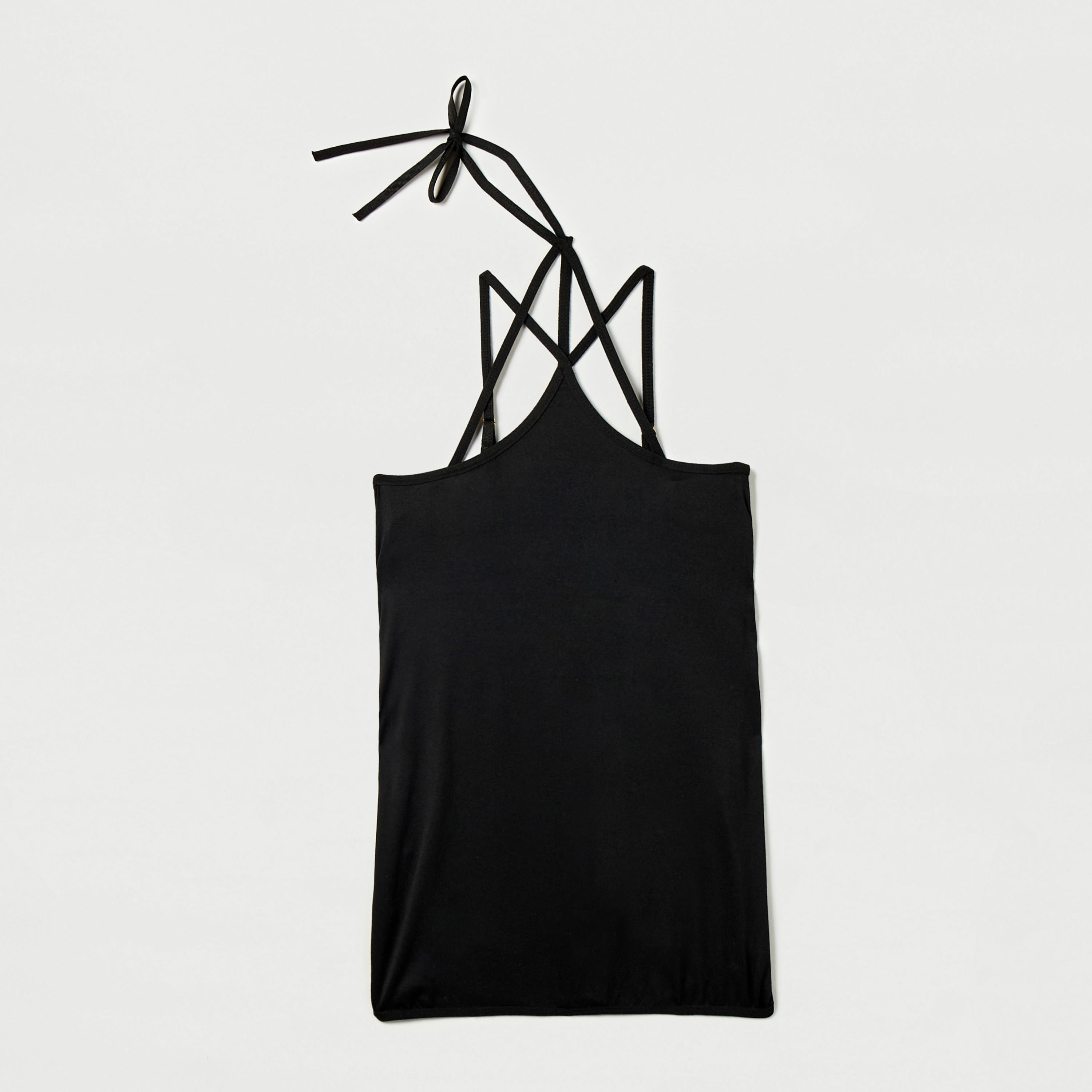 قميص داخلي سادة مع سروال ثونج وأغطية للحلمات-women-clothing-lingerie-lingeriesets-image-9