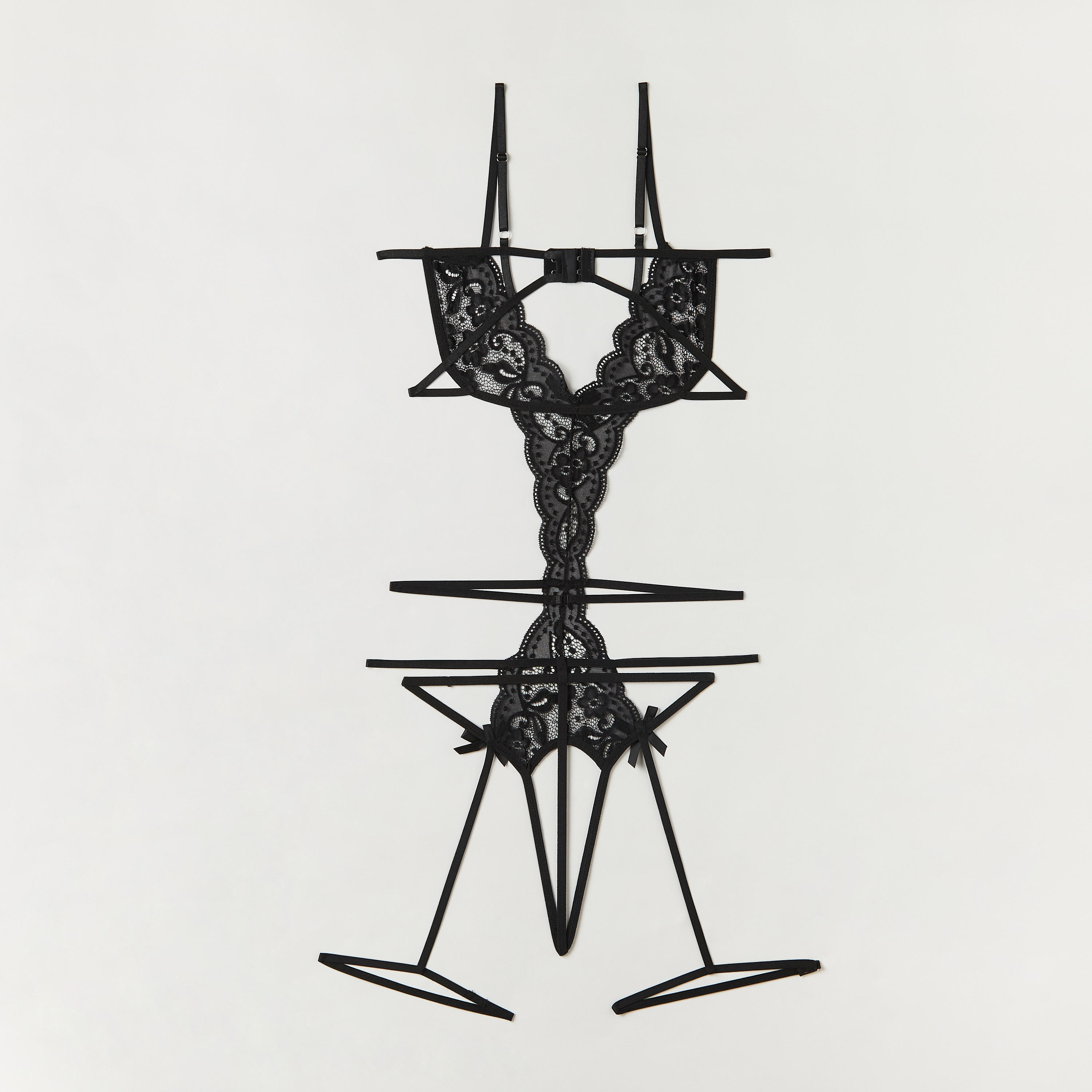 بودي سوت بحمالات وتفاصيل دانتيل وفيونكة-women-clothing-lingerie-lingerieaccessories-image-7