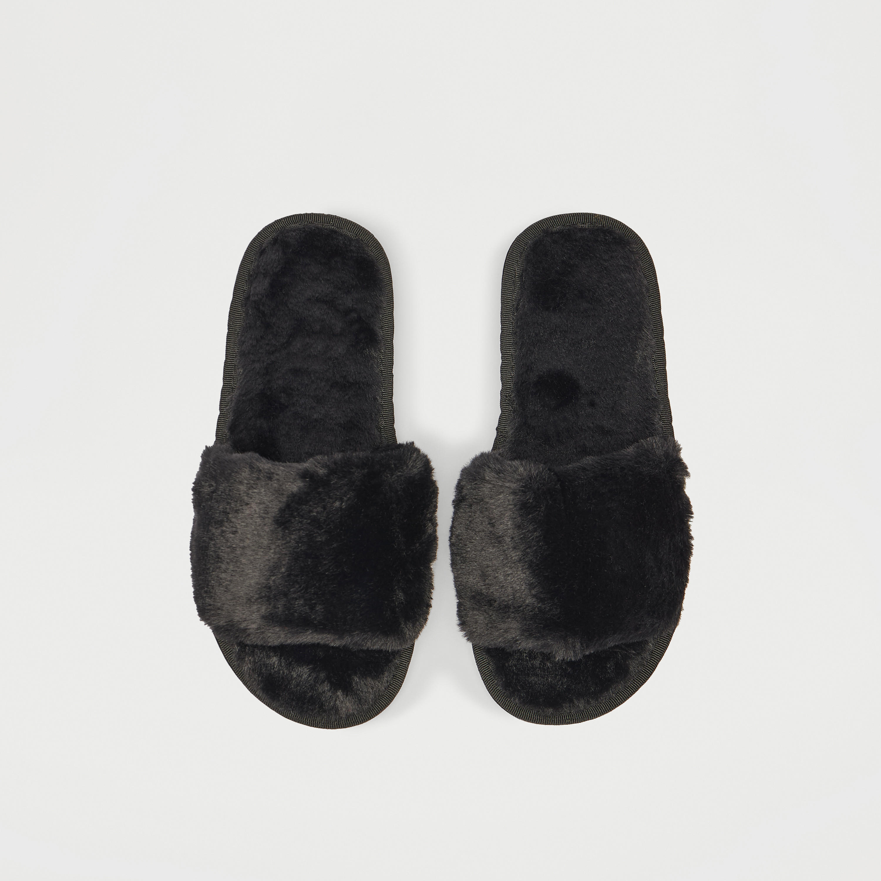 شبشب غرفة نوم مخملي سهل الارتداء-women-clothing-nightwear-bedroomslippers-image-1