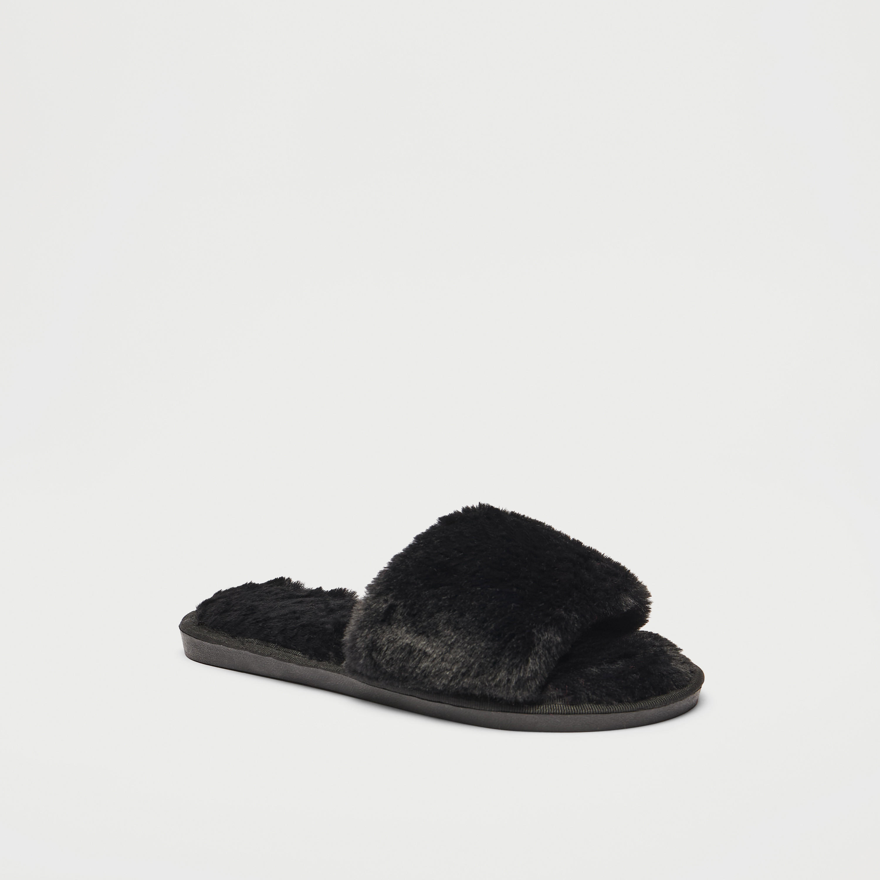 شبشب غرفة نوم مخملي سهل الارتداء-women-clothing-nightwear-bedroomslippers-image-2