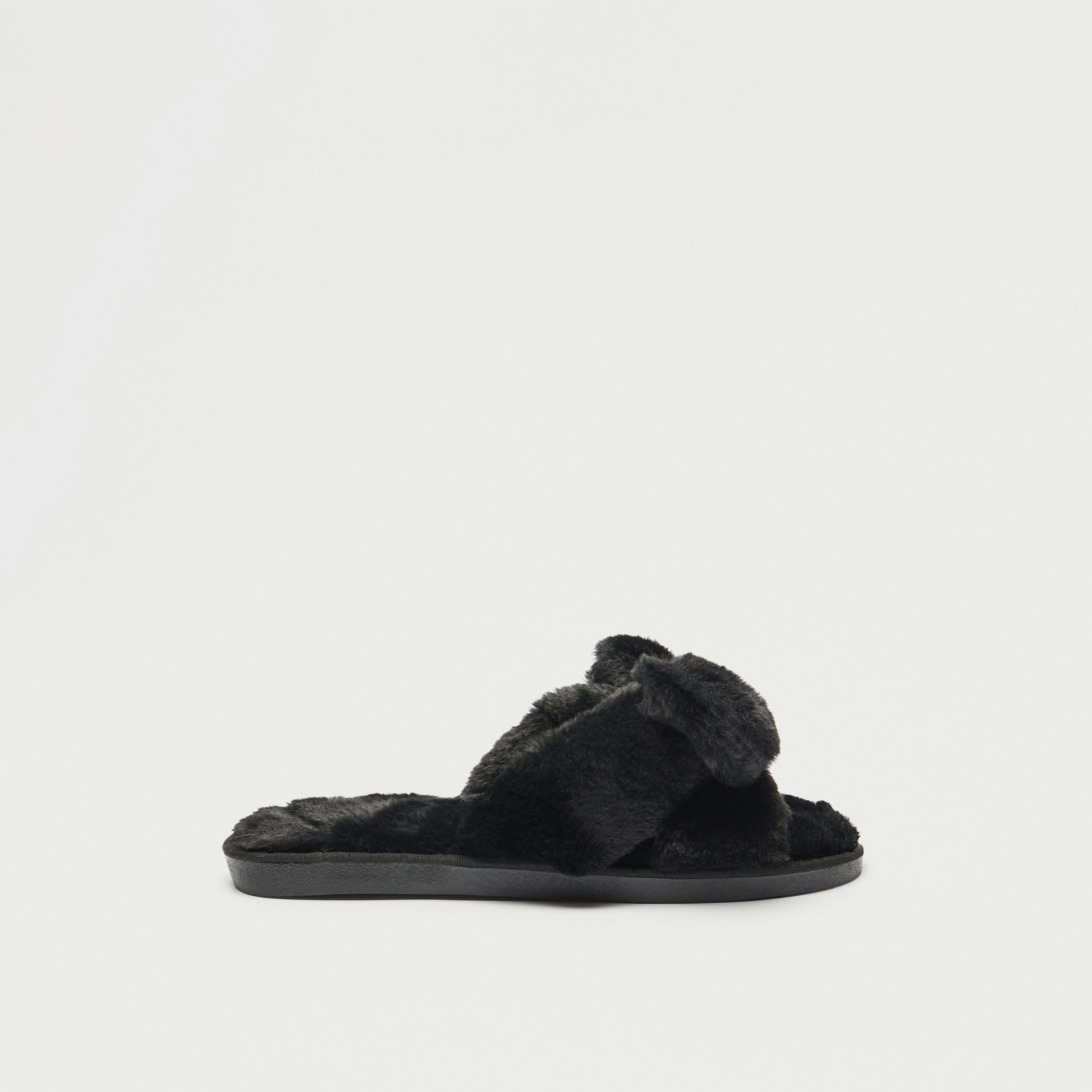 Bow Accent Slip-On Bedroom Slippers-women-clothing-nightwear-bedroomslippers-image-3