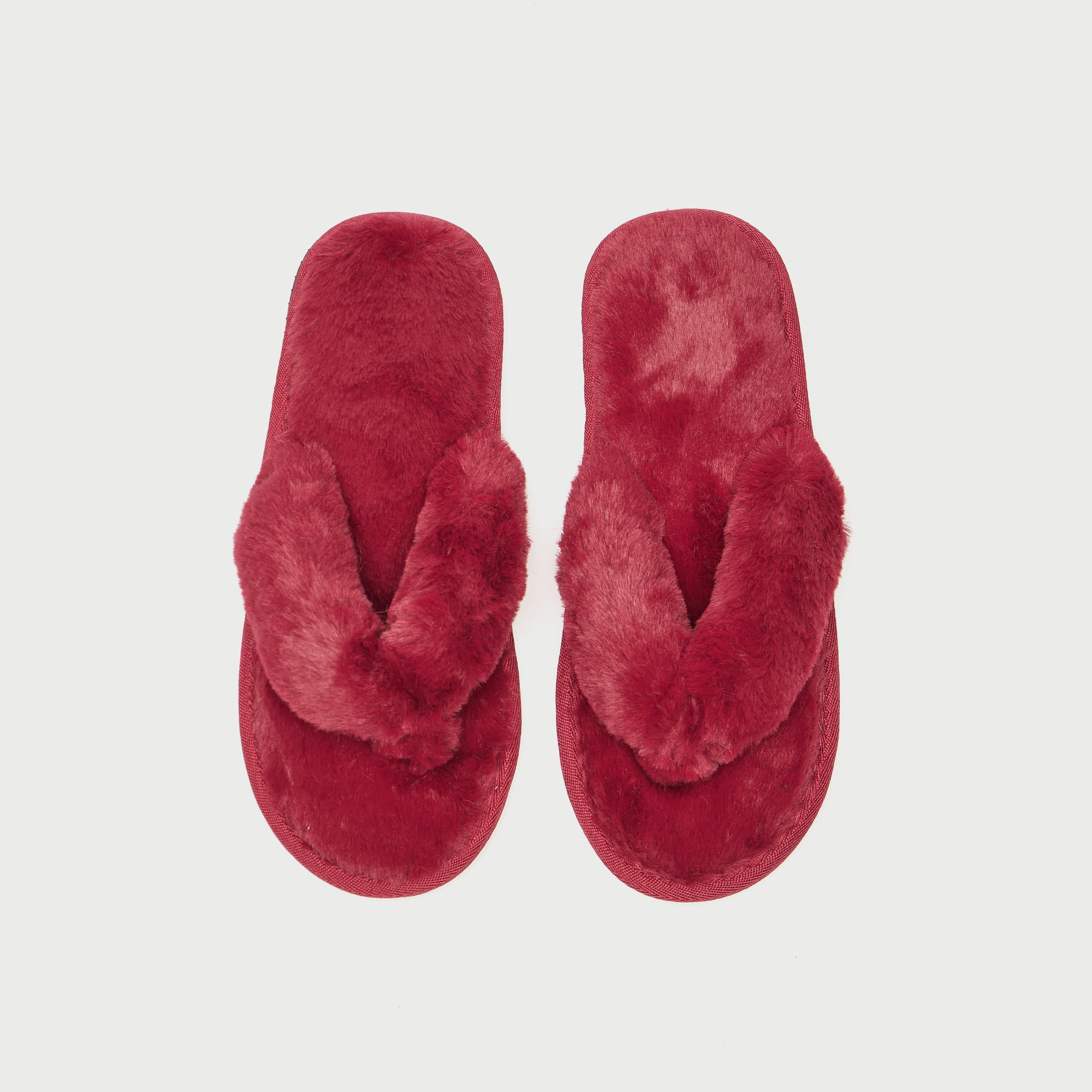 شبشب غرفة نوم مخملي سهل الارتداء-women-clothing-nightwear-bedroomslippers-image-5