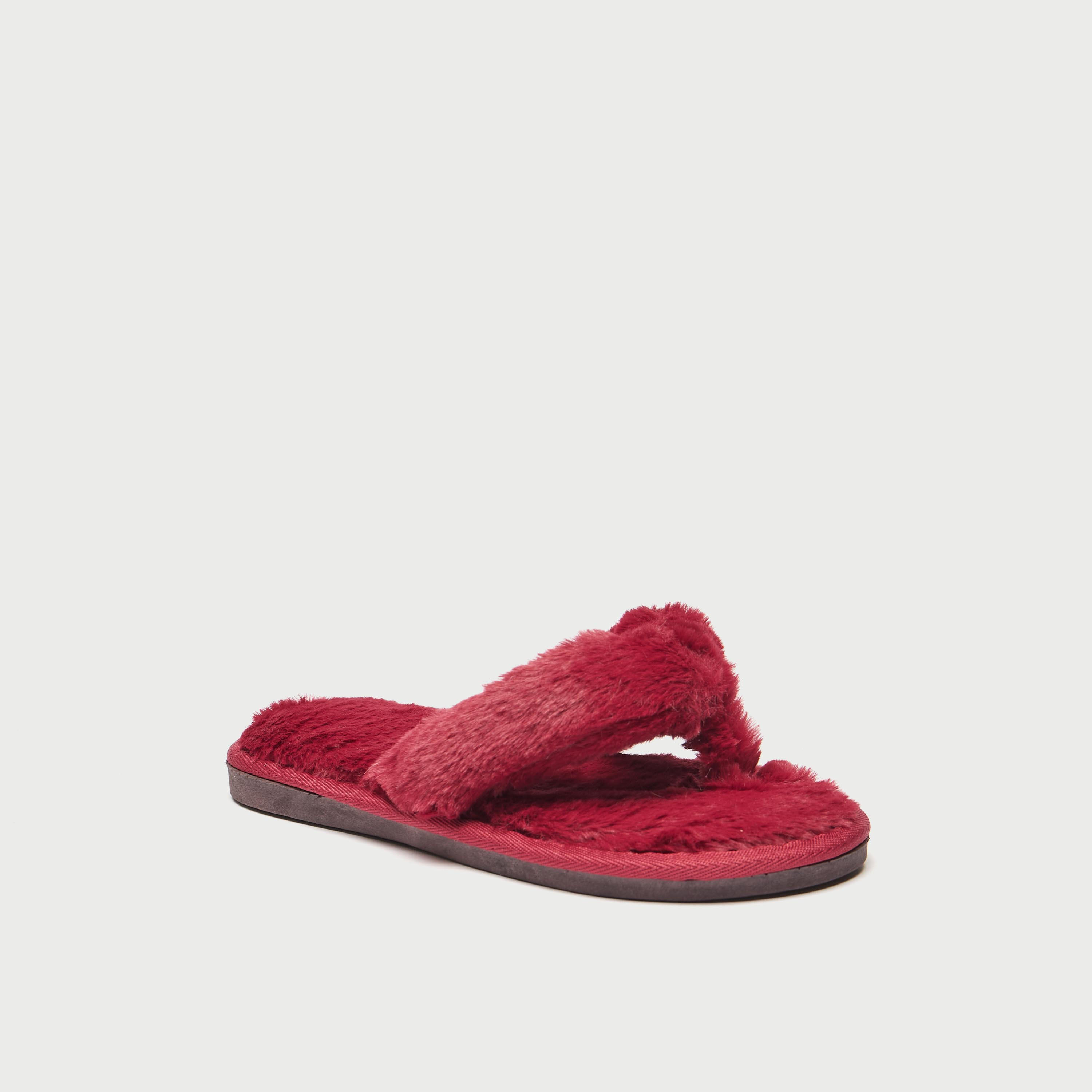 شبشب غرفة نوم مخملي سهل الارتداء-women-clothing-nightwear-bedroomslippers-image-4