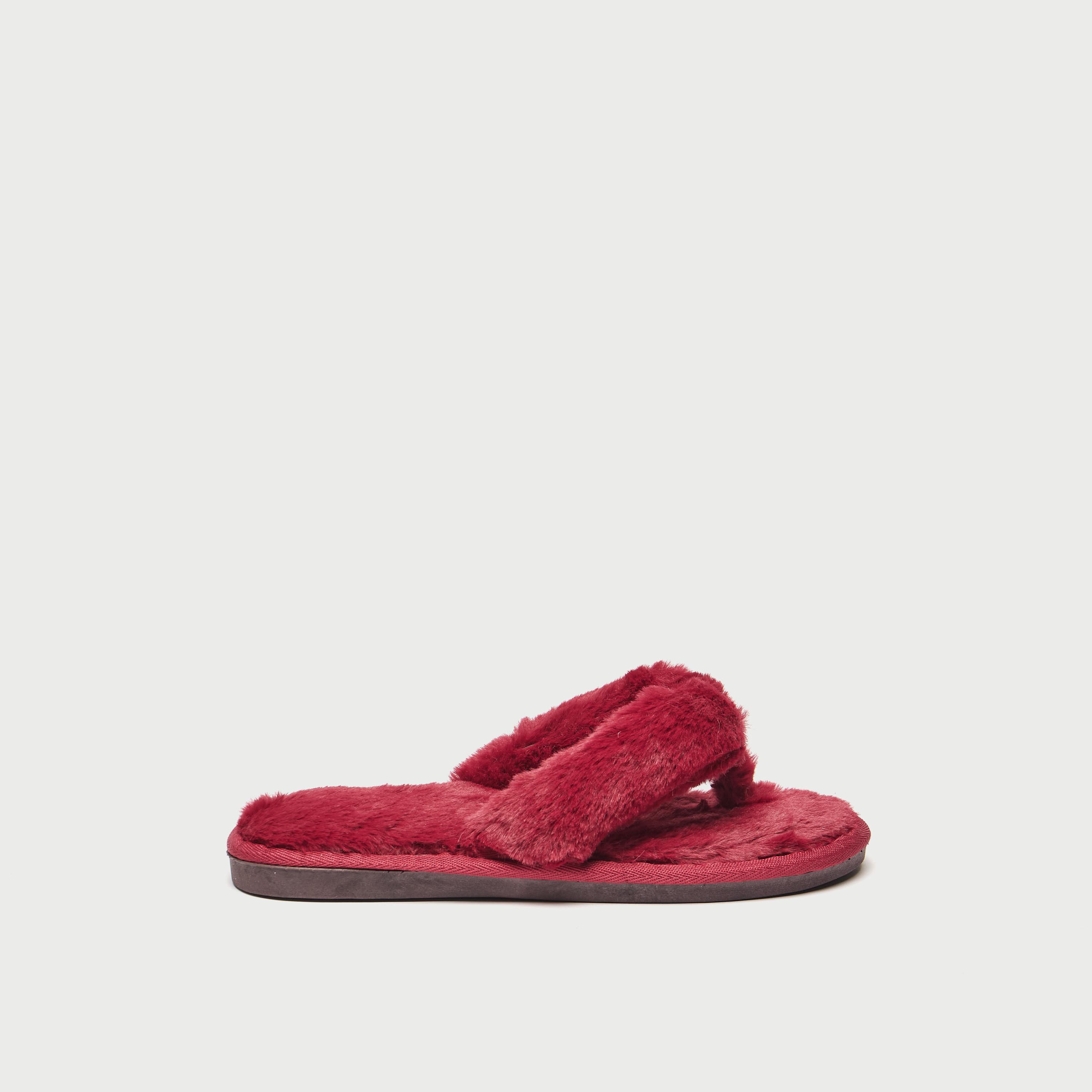 شبشب غرفة نوم مخملي سهل الارتداء-women-clothing-nightwear-bedroomslippers-image-3
