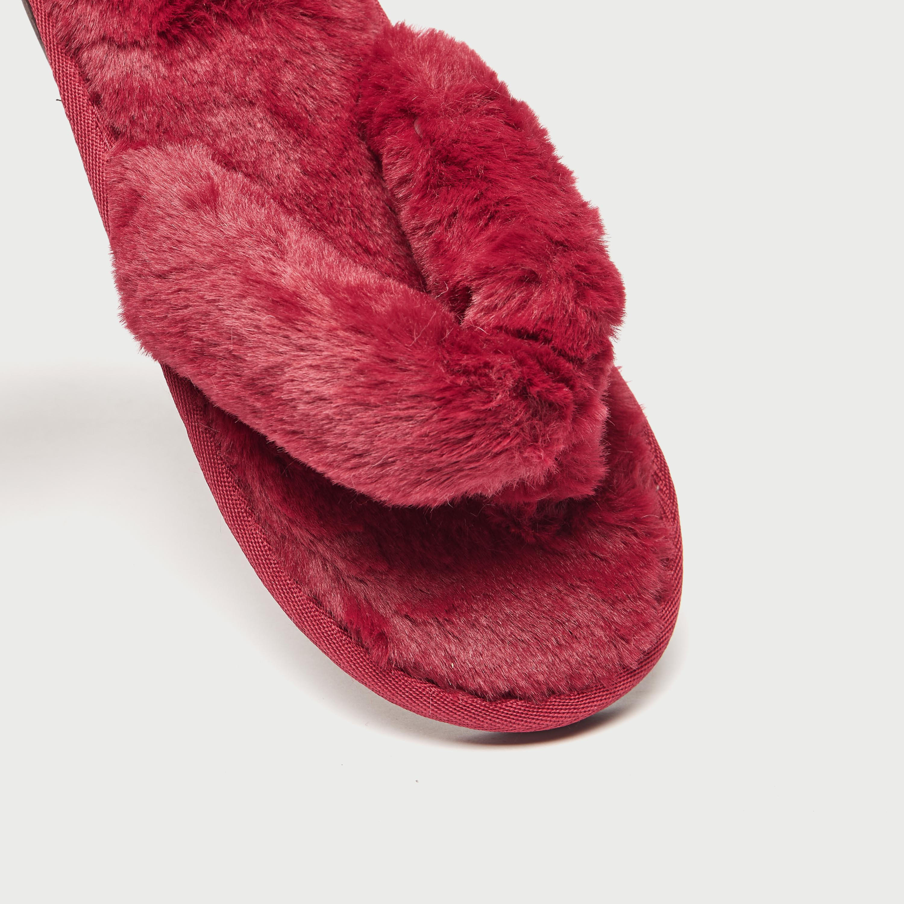 شبشب غرفة نوم مخملي سهل الارتداء-women-clothing-nightwear-bedroomslippers-image-2
