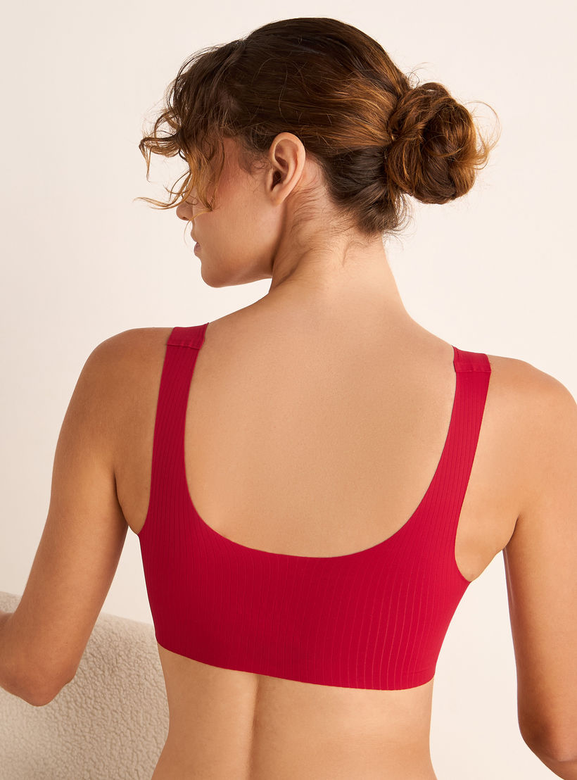 Seamless Bonded Support Bra-women-clothing-lingerie-bras-image-2
