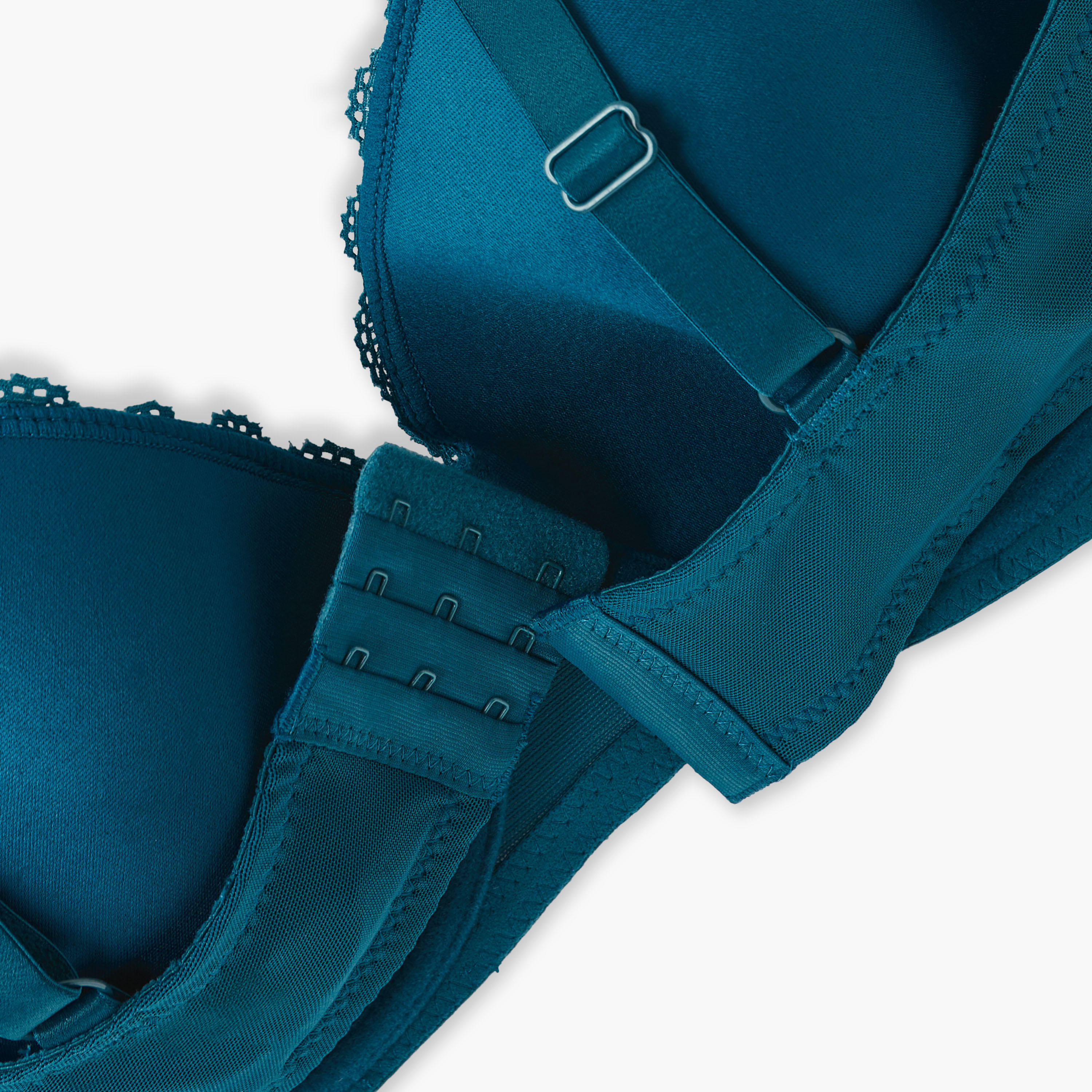 صدرية بالكونيت بحمالات قابلة للعديل وتفاصيل دانتيل زهور-women-clothing-lingerie-bras-image-4