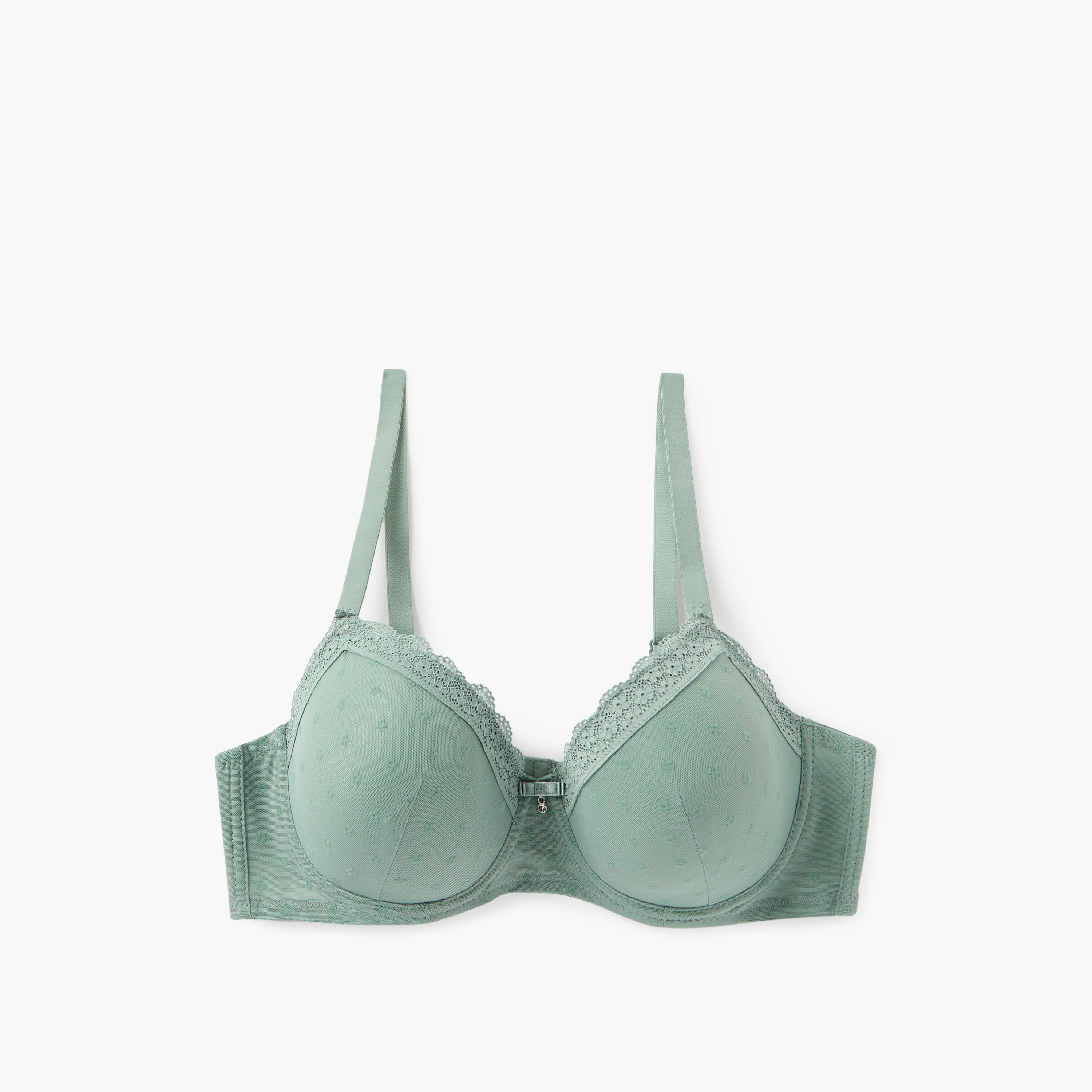 صدرية بدانتيل وخطاف إغلاق-women-clothing-lingerie-bras-image-1
