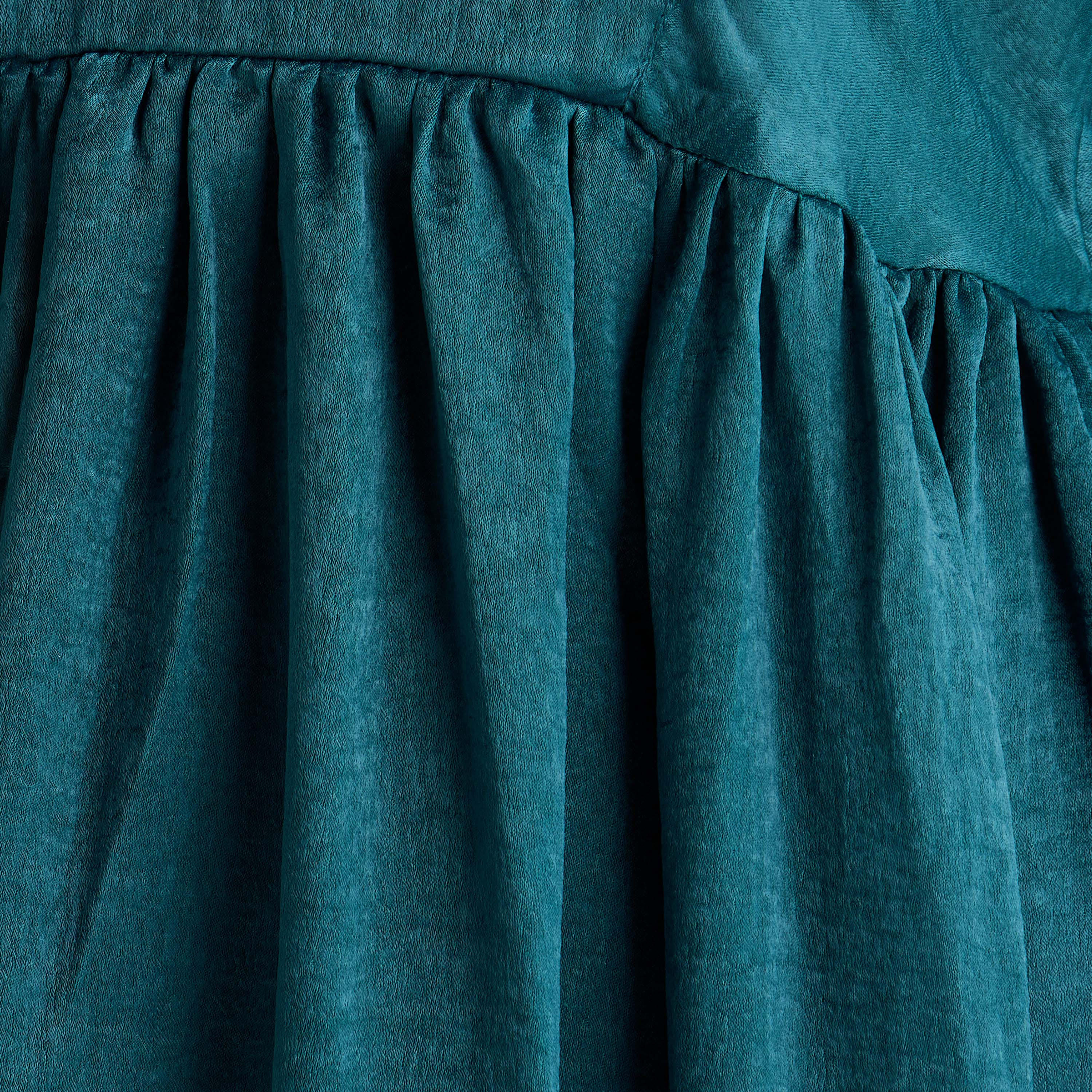 فستان نوم بتفاصيل رباط وأكمام قصيرة-women-clothing-nightwear-nighties-image-10