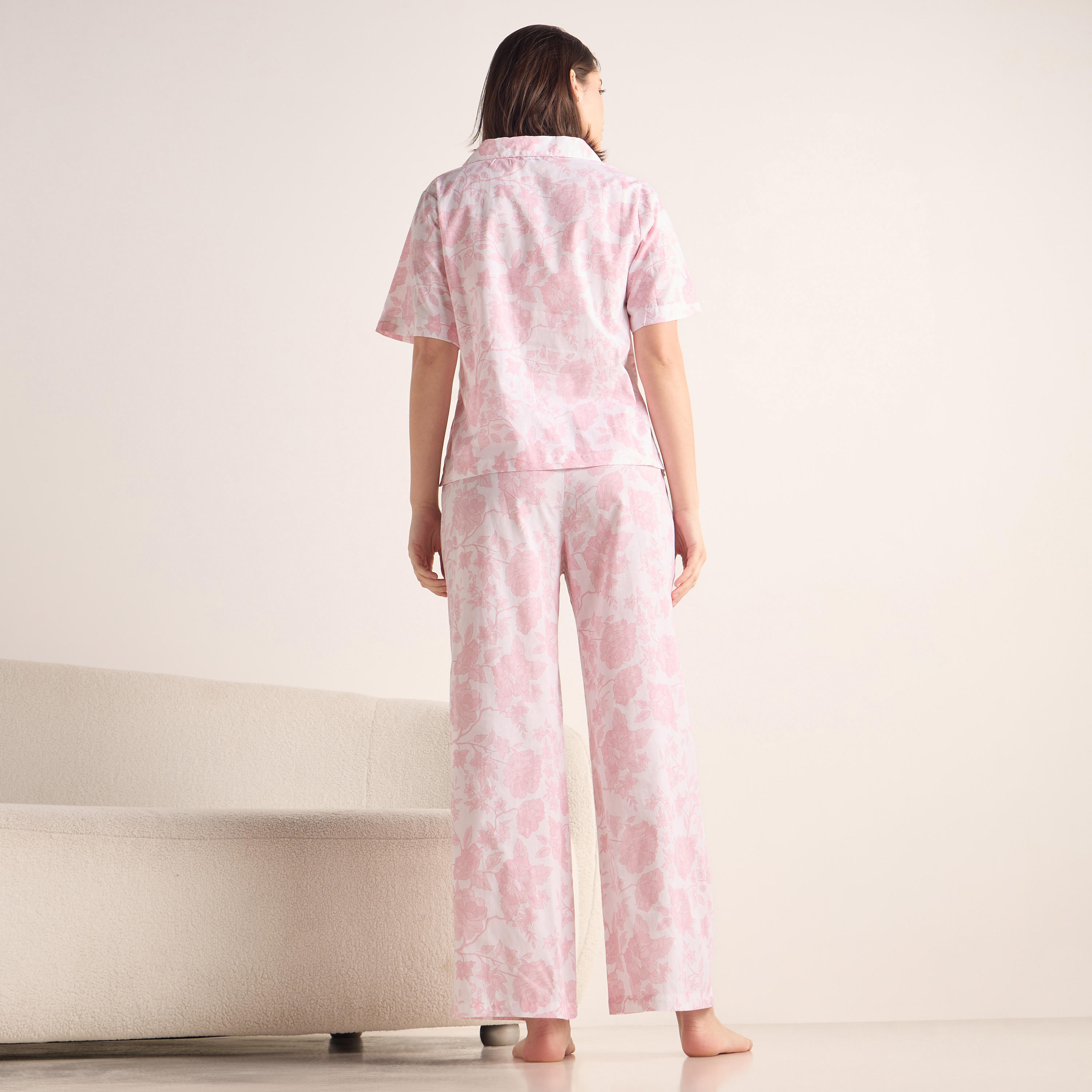 طقم بنطلون بيجاما وبلوزة بأكمام قصيرة وطبعات-women-clothing-nightwear-pyjamas-longsets-image-9
