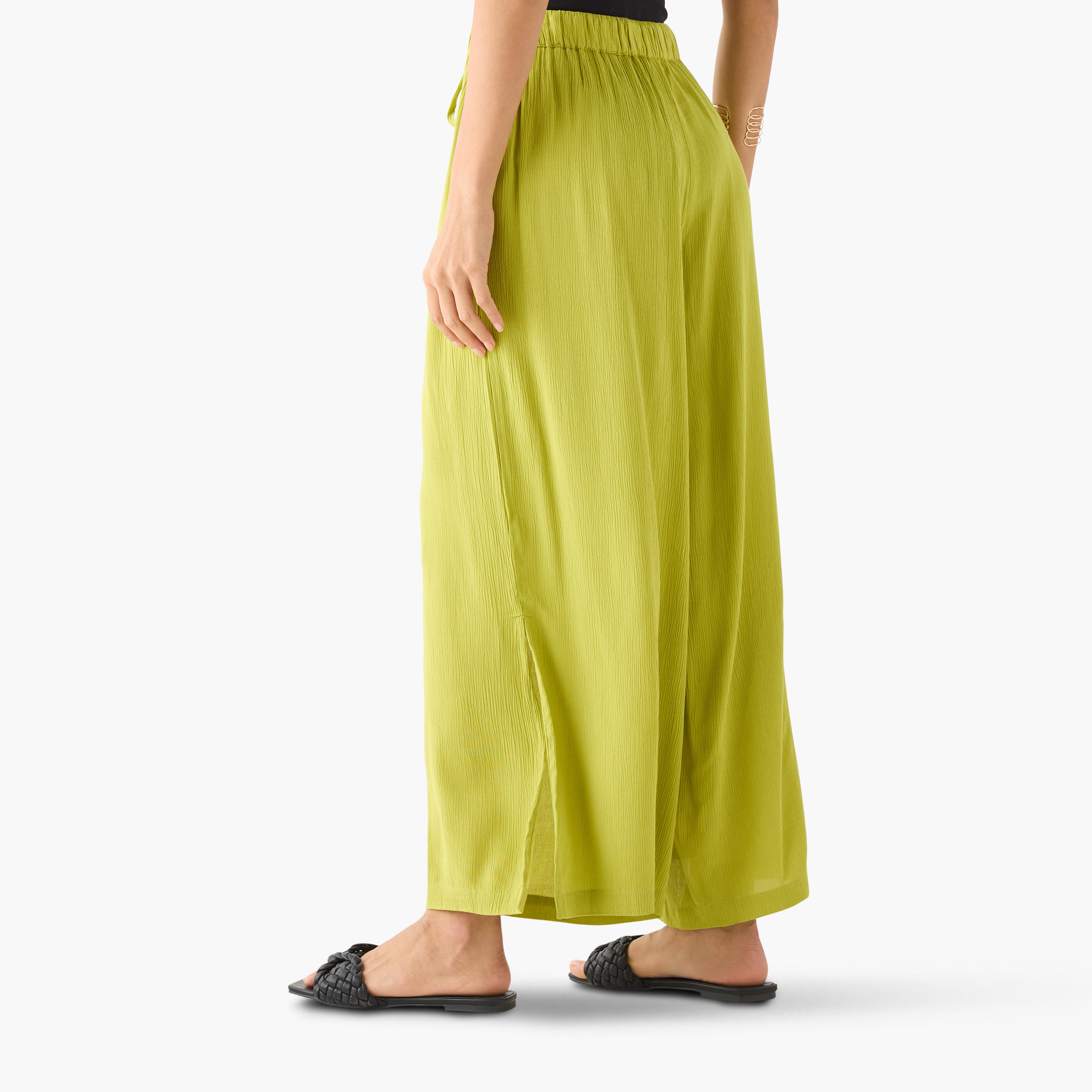 بنطلون بلازو بارز الملمس برباط إغلاق-women-clothing-swimandbeach-beachwear-image-15