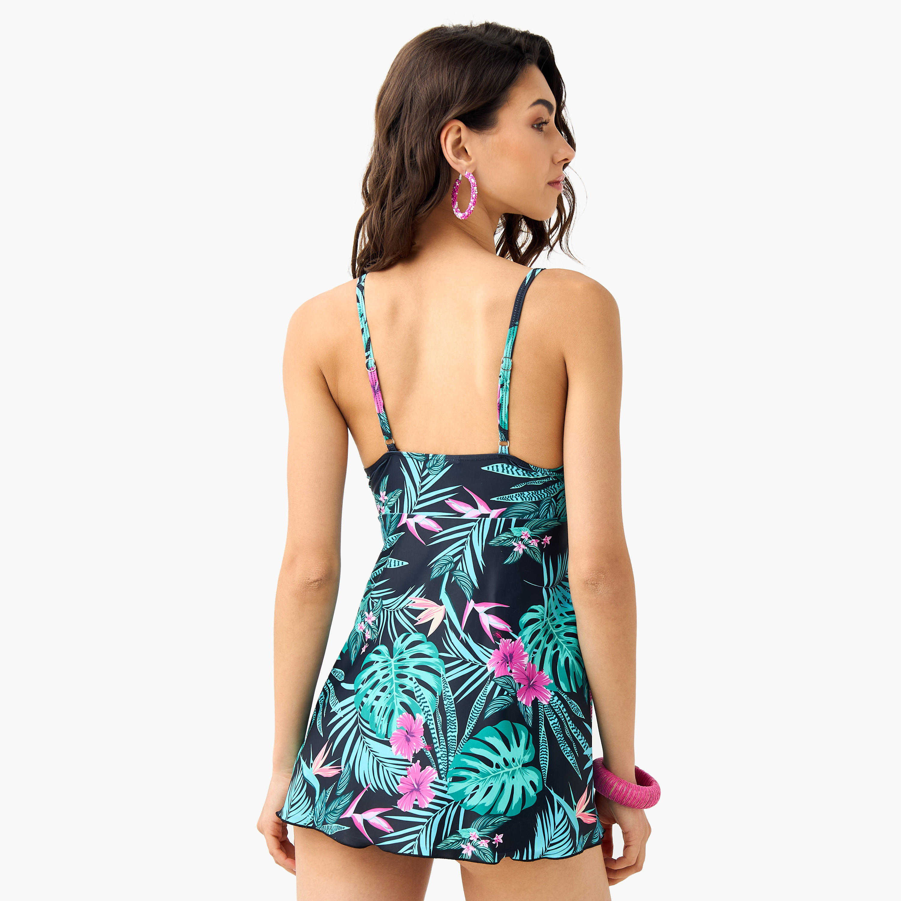 طقم سروال داخلي وبلوزة سباحة بحمالات وطبعات أزهار-women-clothing-swimandbeach-swimsuits-image-26