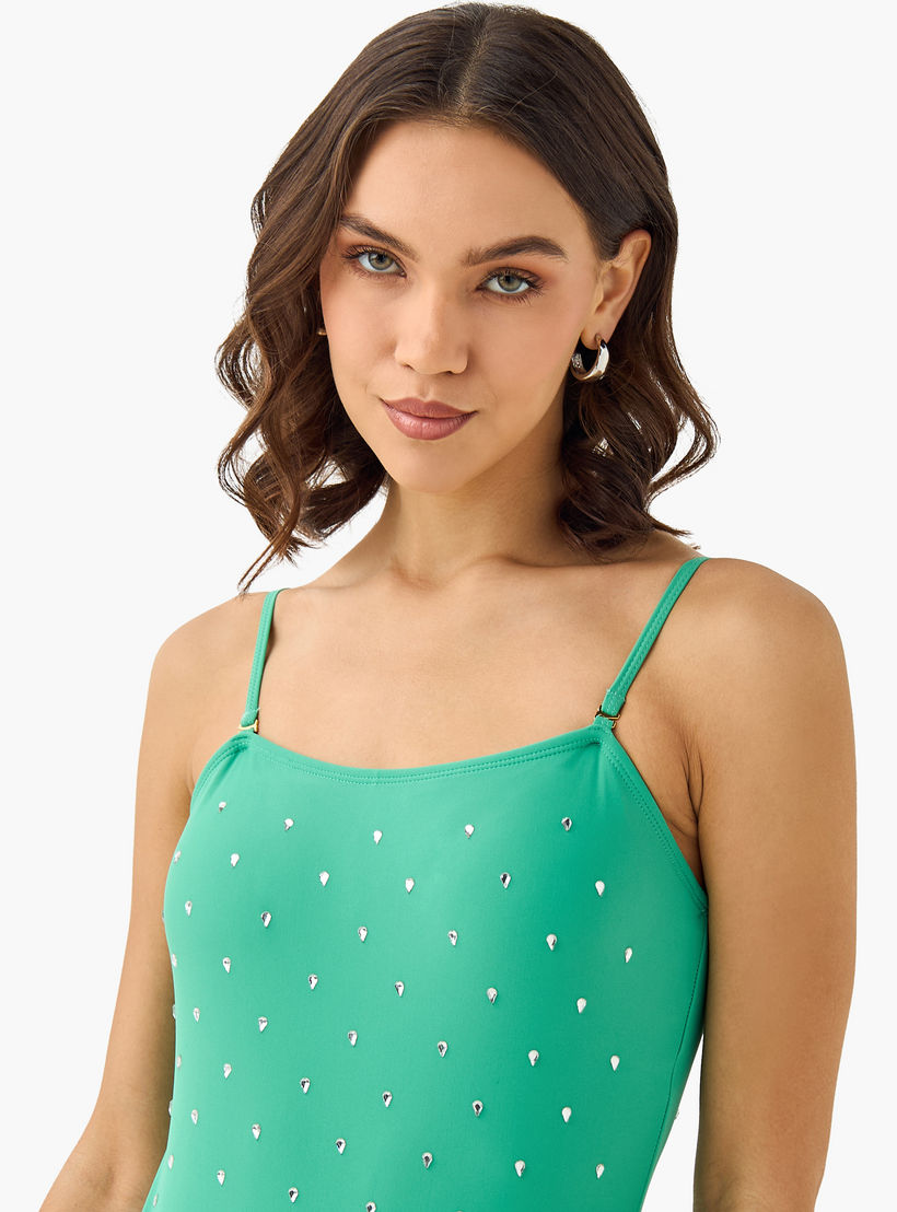 بدلة سباحة بحمالات قابلة للتعديل وزينة-women-clothing-swimandbeach-swimsuits-image-4