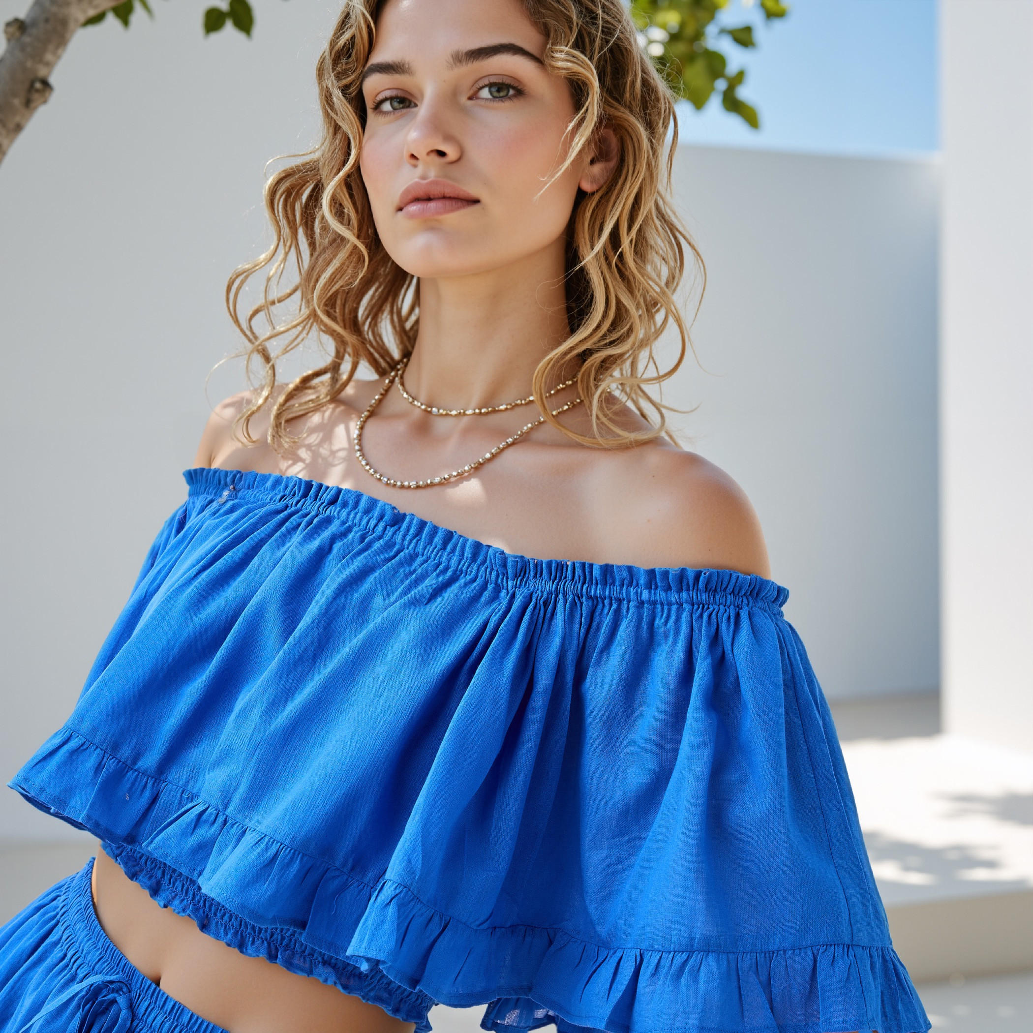 Off Shoulder Crinkle Top-women-clothing-swimandbeach-beachwear-image-5