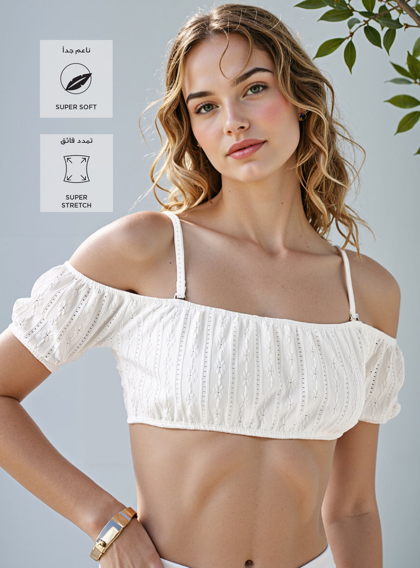 طقم بكيني للسباحة قطعتين بارز الملمس-women-clothing-swimandbeach-bikinis-image-5