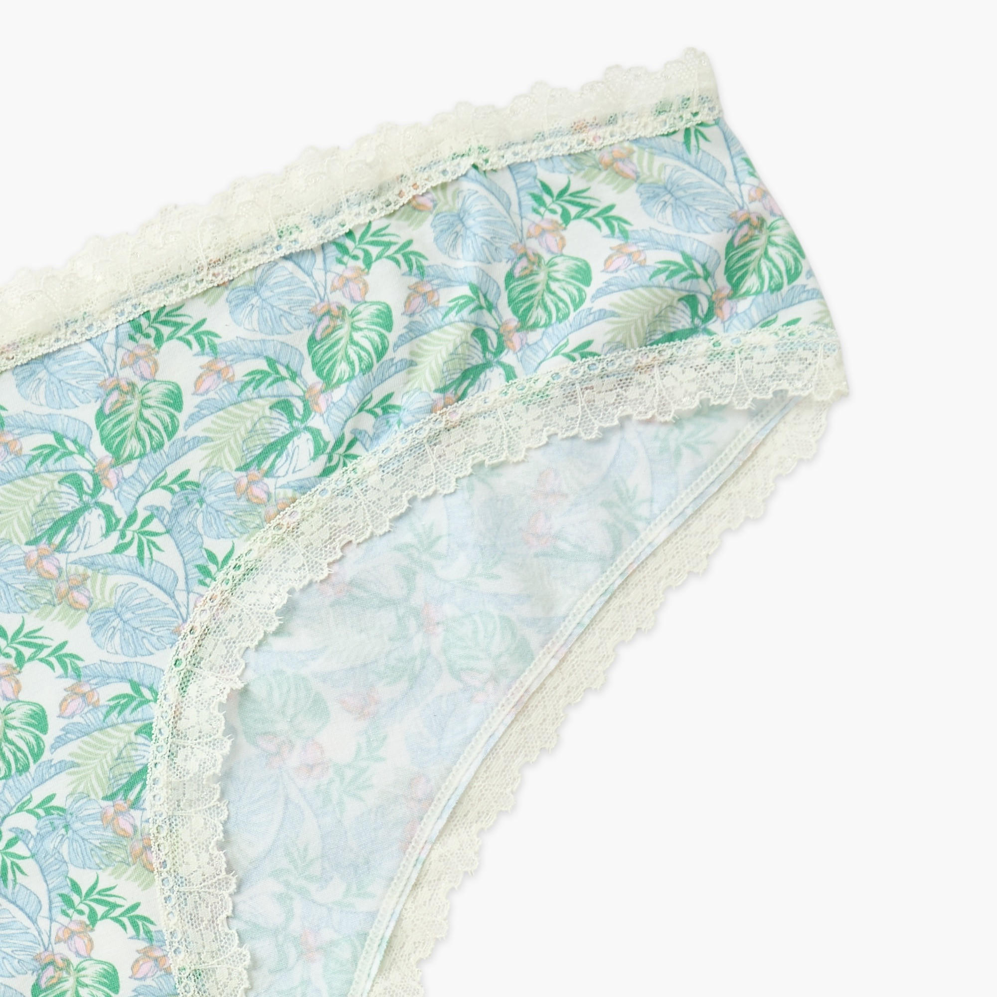 سروال داخلي بكيني بخصر مطاطي وطبعات أزهار-women-clothing-lingerie-panties-image-1