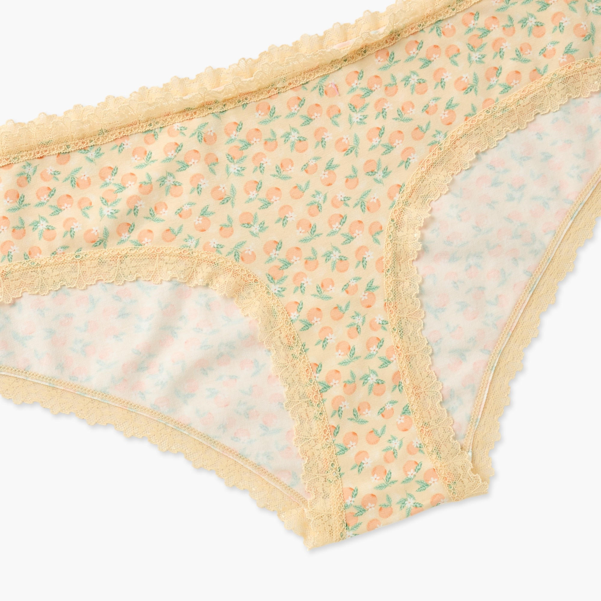 سروال داخلي بكيني بخصر مطاطي وطبعات أزهار-women-clothing-lingerie-panties-image-3
