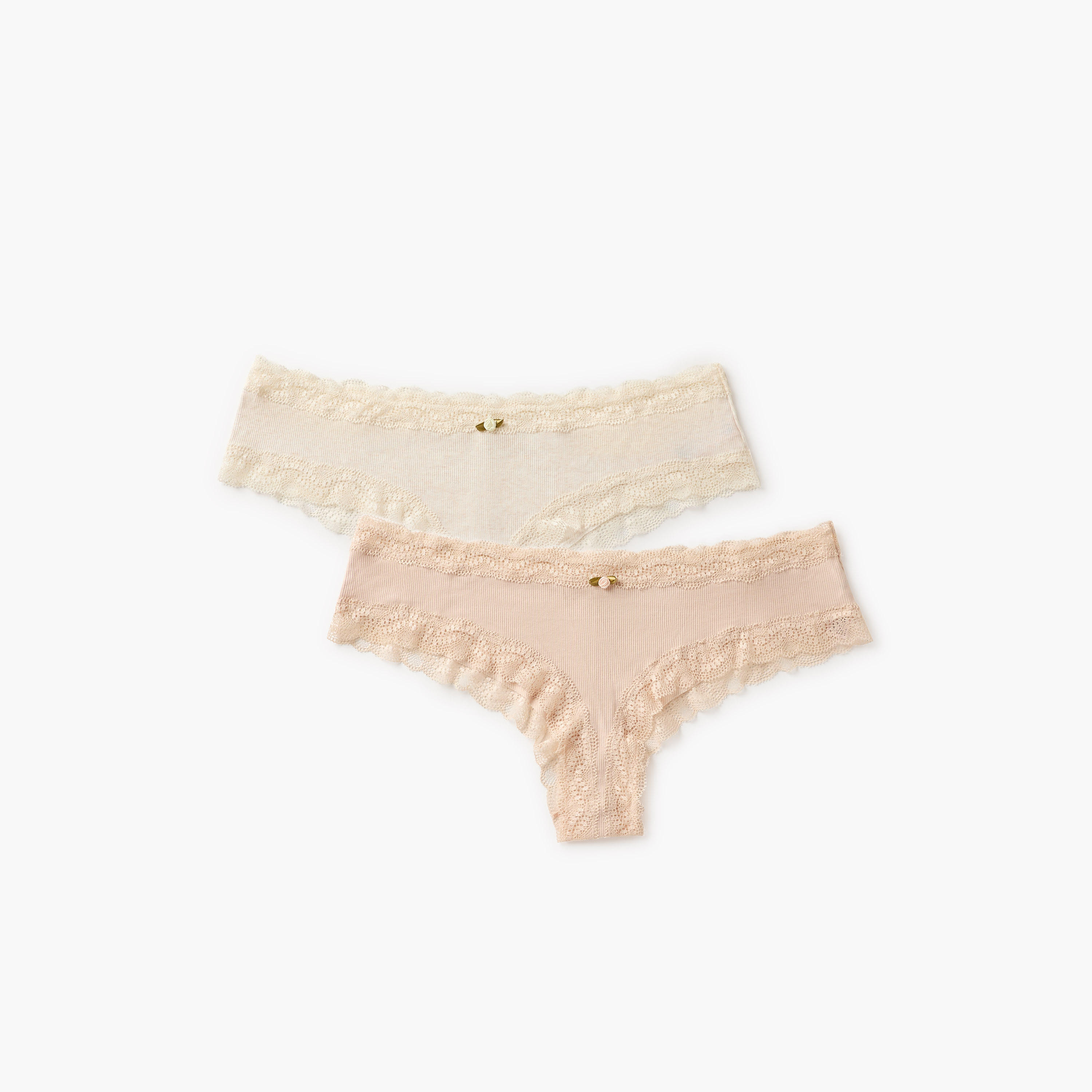 سراويل داخلية بزينة دانتيل - طقم من قطعتين-women-clothing-lingerie-panties-image-5