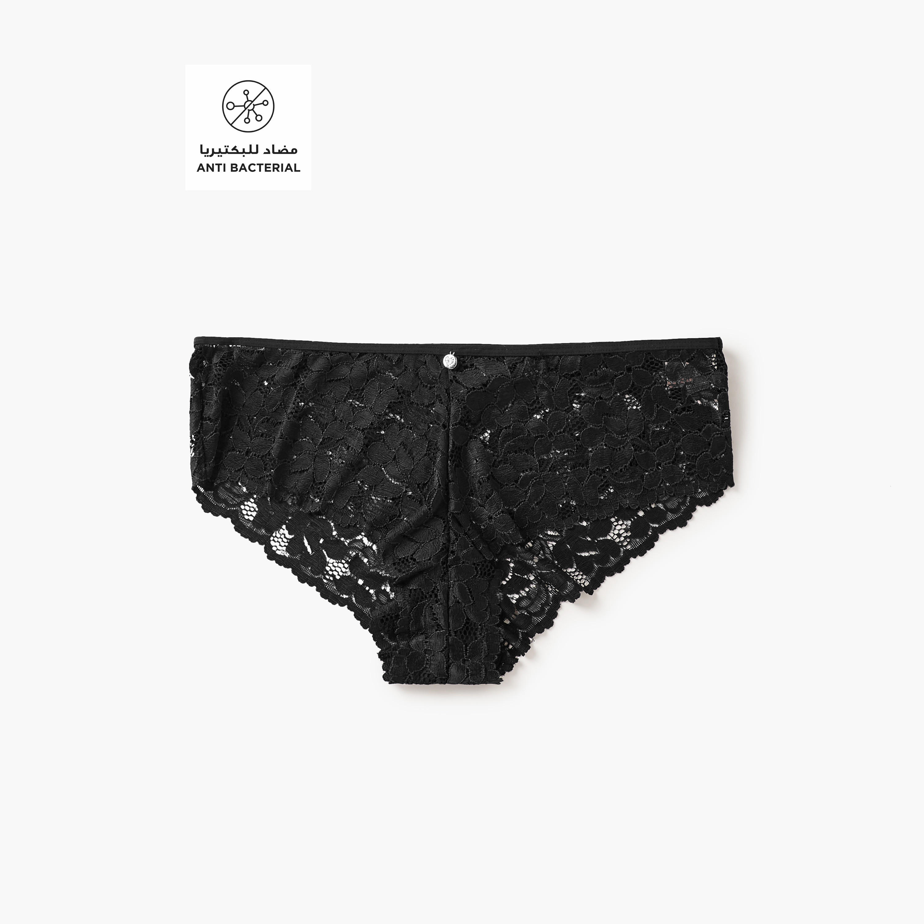 سراويل داخلية بيكيني دانتيل - طقم من قطعتين-women-clothing-lingerie-panties-image-2